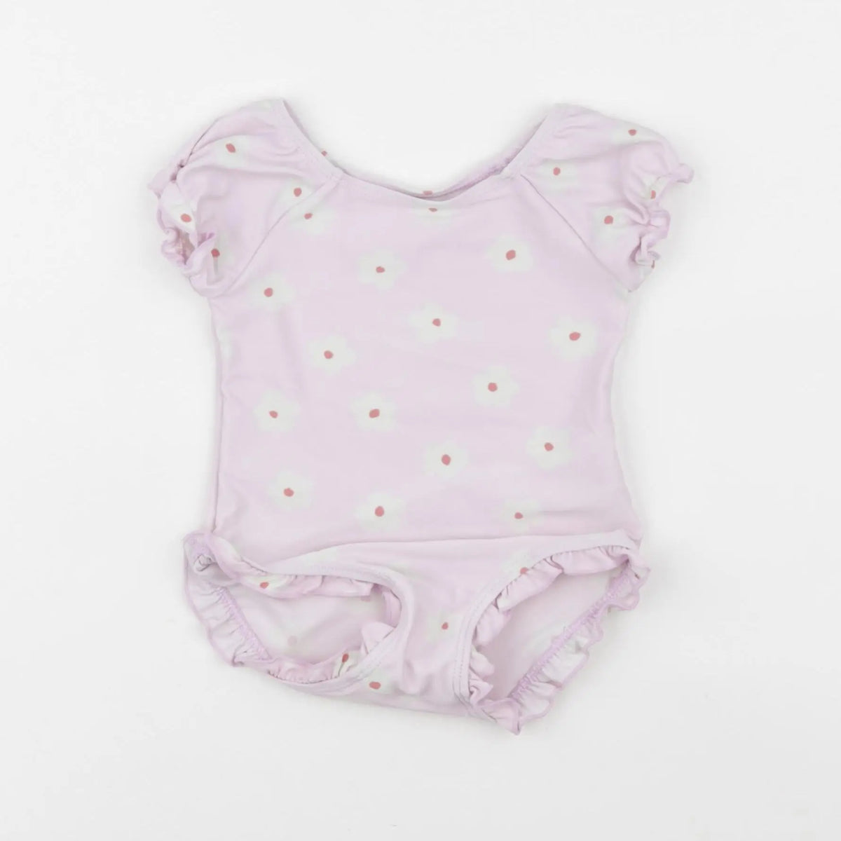 Vertbaudet - maillot de bain violet - 18 mois