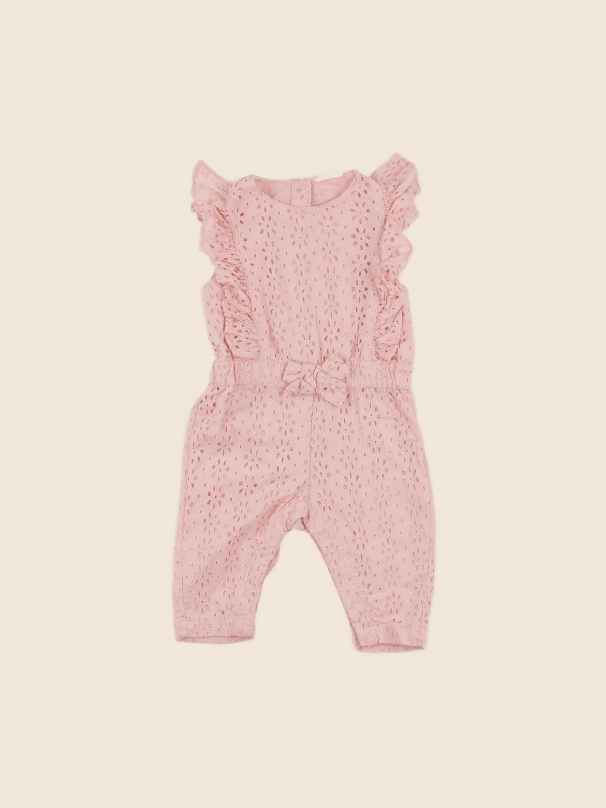 Vertbaudet - combinaison rose - 3 mois