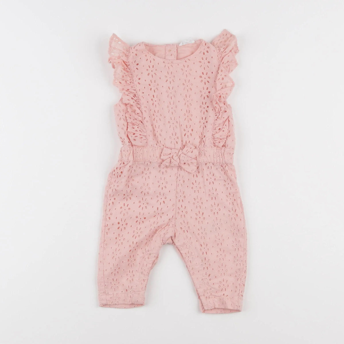 Vertbaudet - combinaison rose - 3 mois
