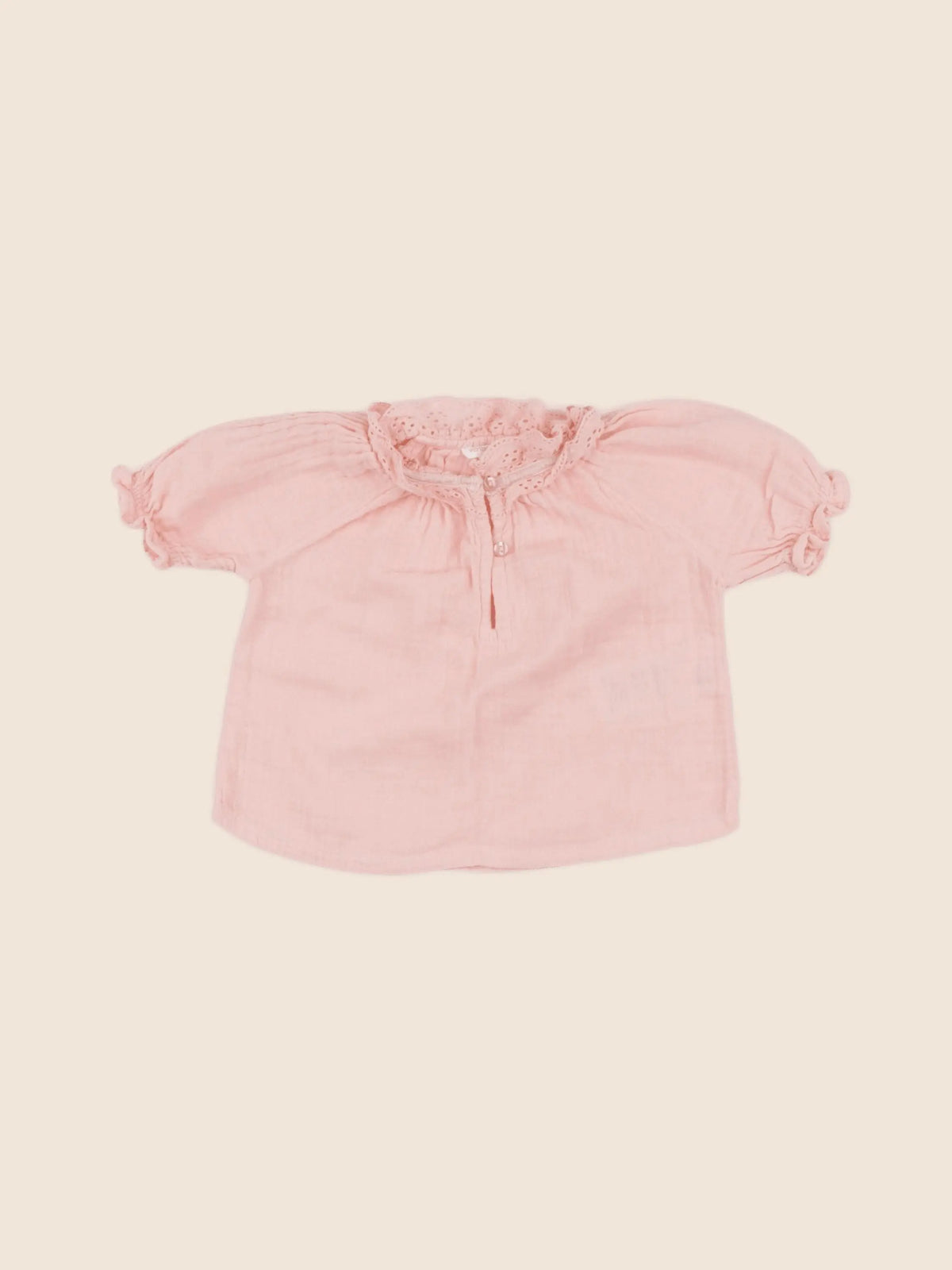 Vertbaudet - blouse rose - 6 mois