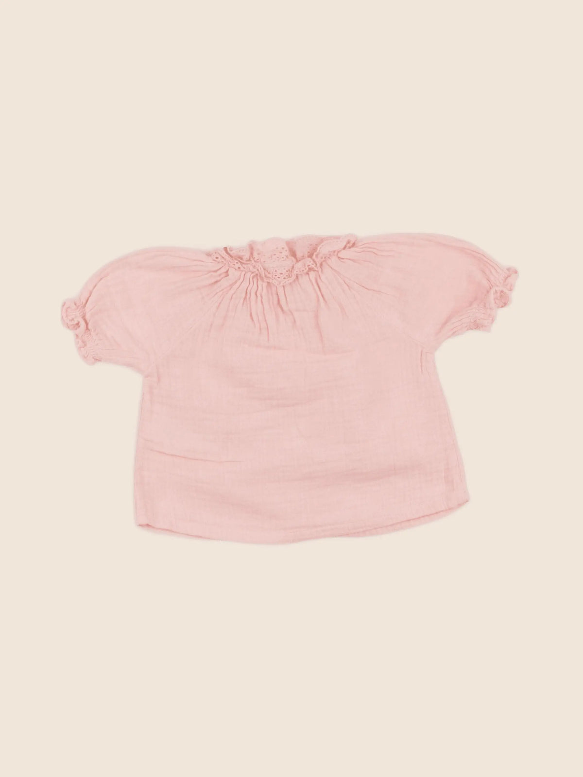 Vertbaudet - blouse rose - 6 mois