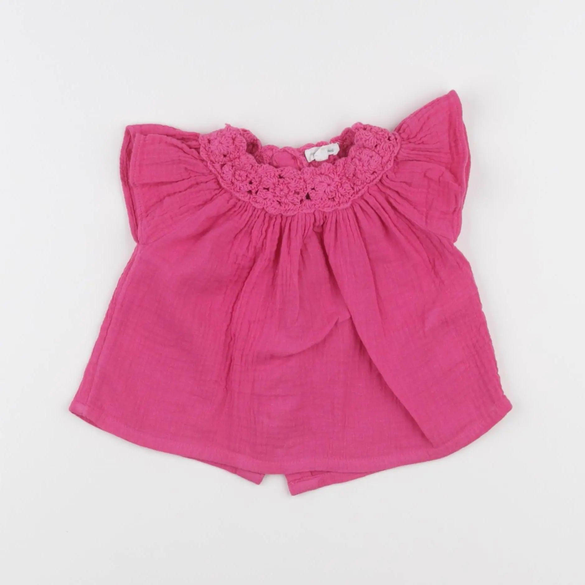 Vertbaudet - blouse rose - 3 mois