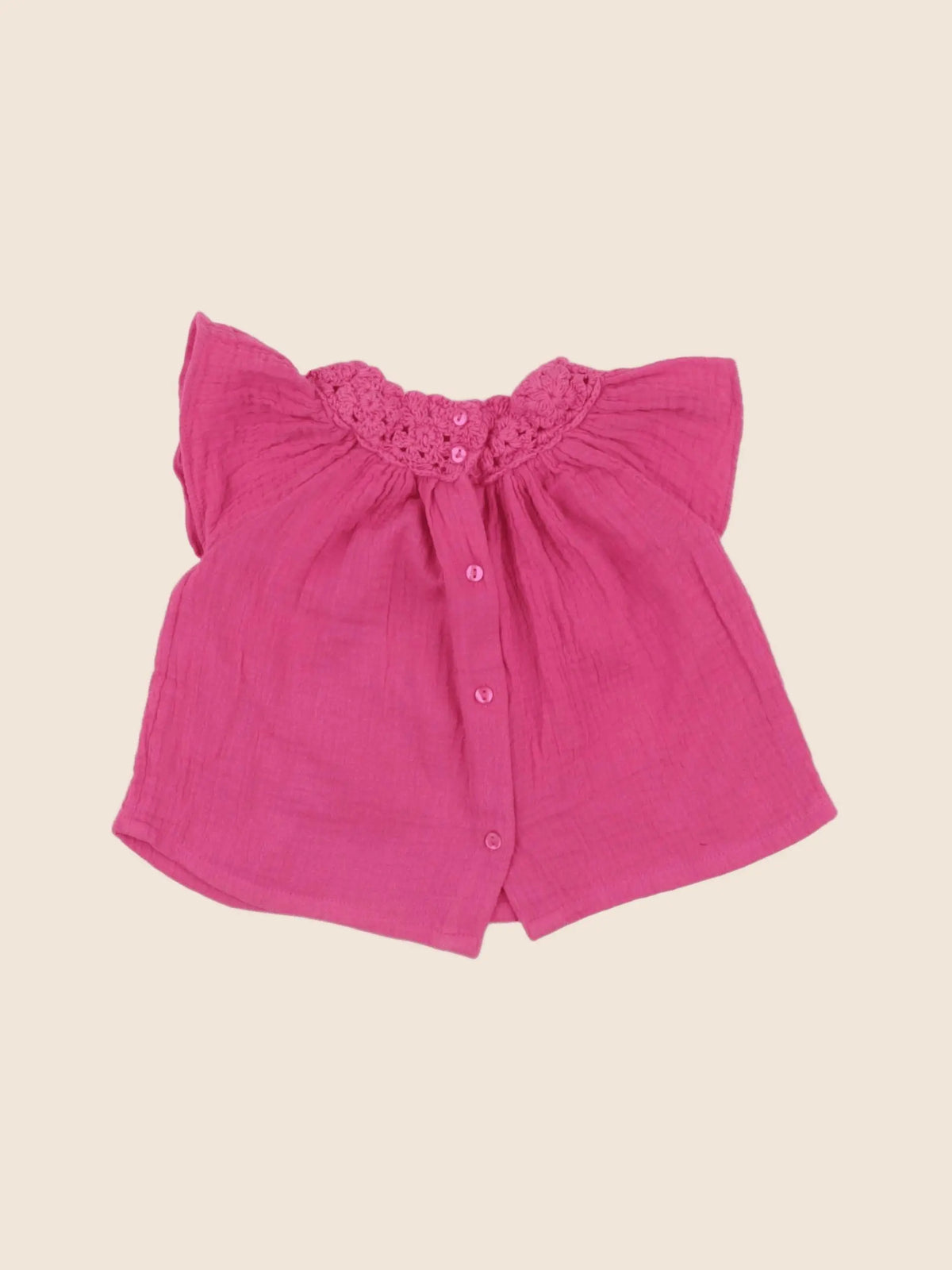 Vertbaudet - blouse rose - 3 mois