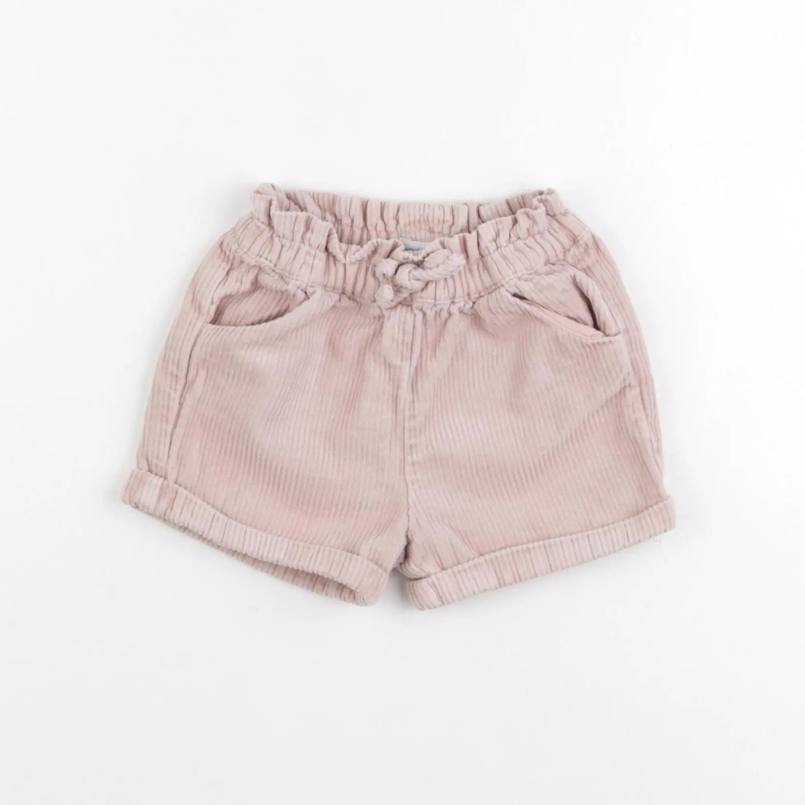 Vertbaudet - short rose - 12 mois