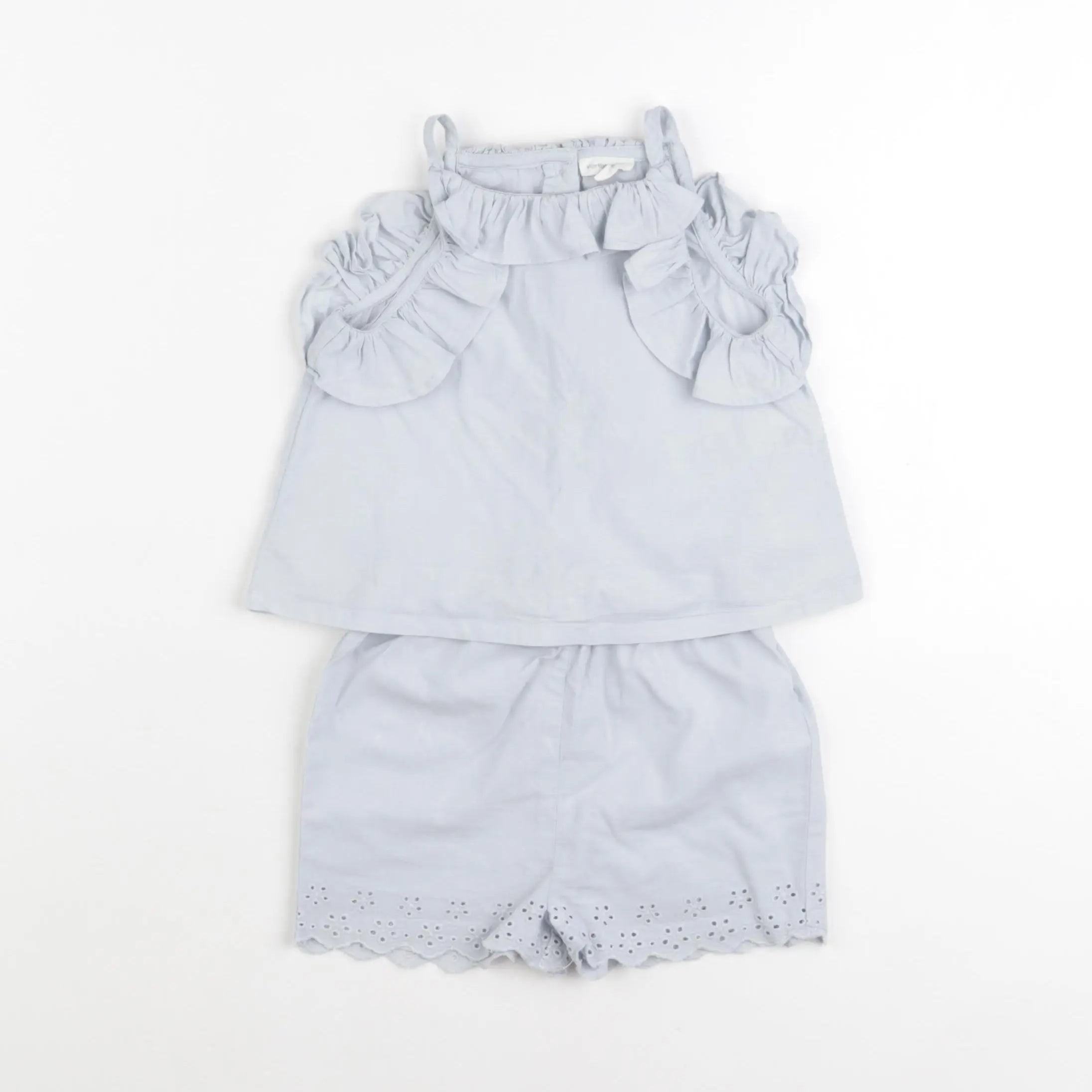 Vertbaudet - ensemble bleu - 18 mois