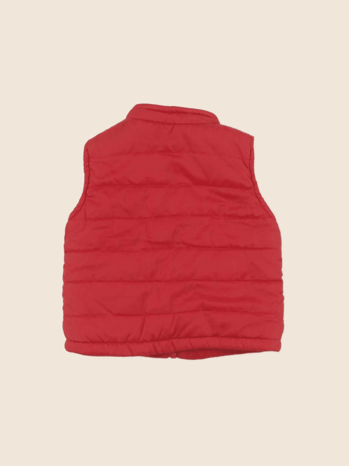 Vertbaudet - doudoune rouge - 2 ans