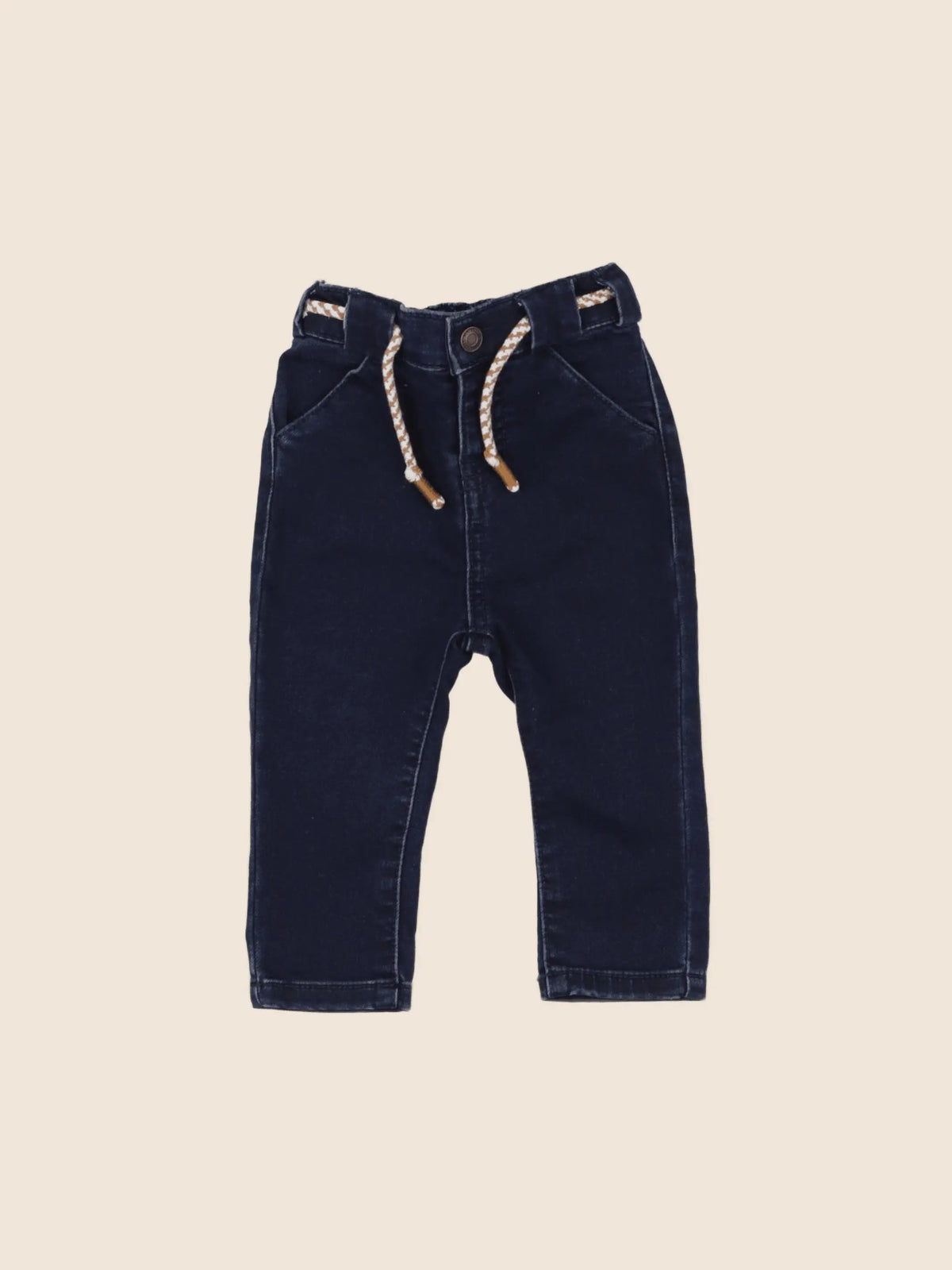Vertbaudet - pantalon bleu - 6 mois
