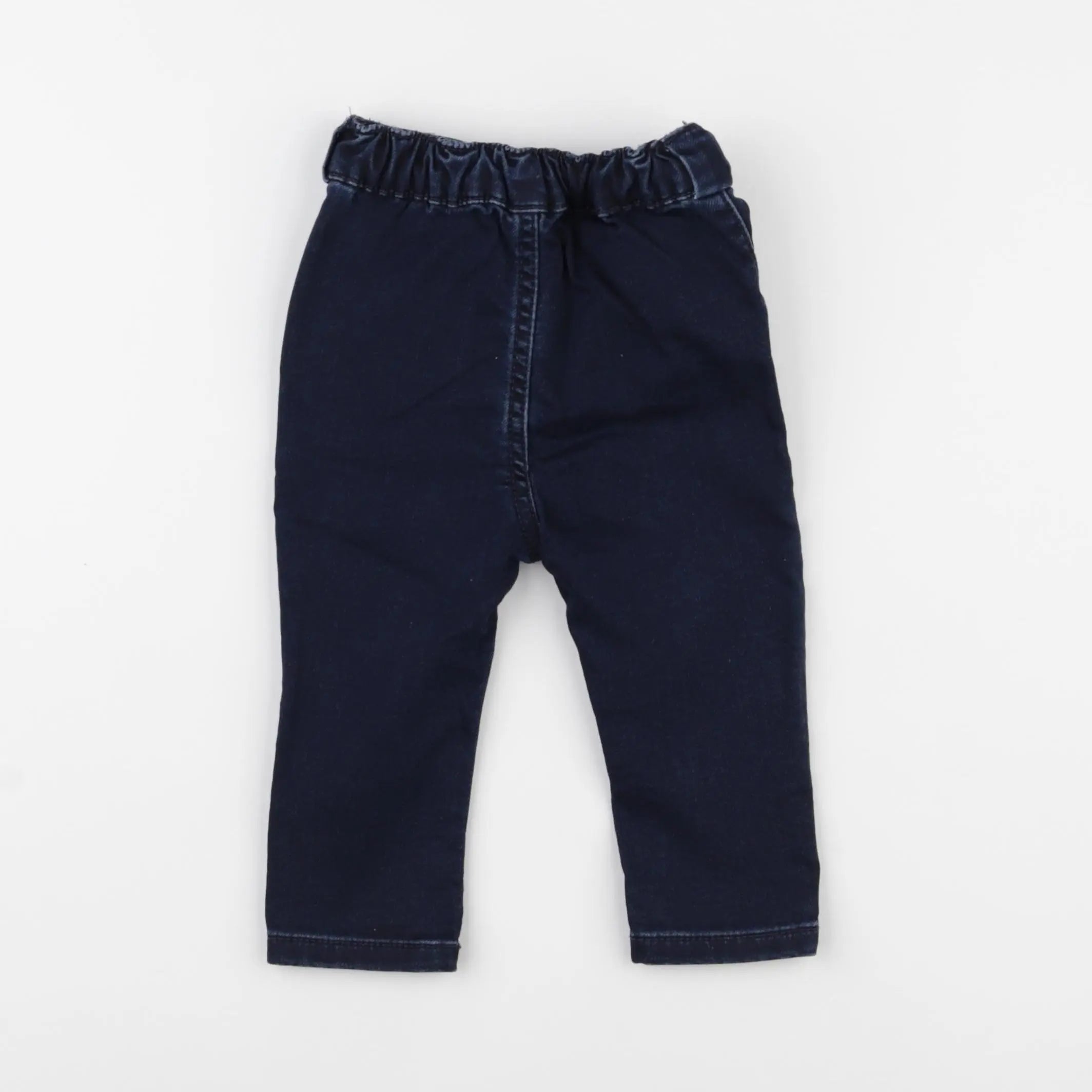 Vertbaudet - pantalon bleu - 6 mois