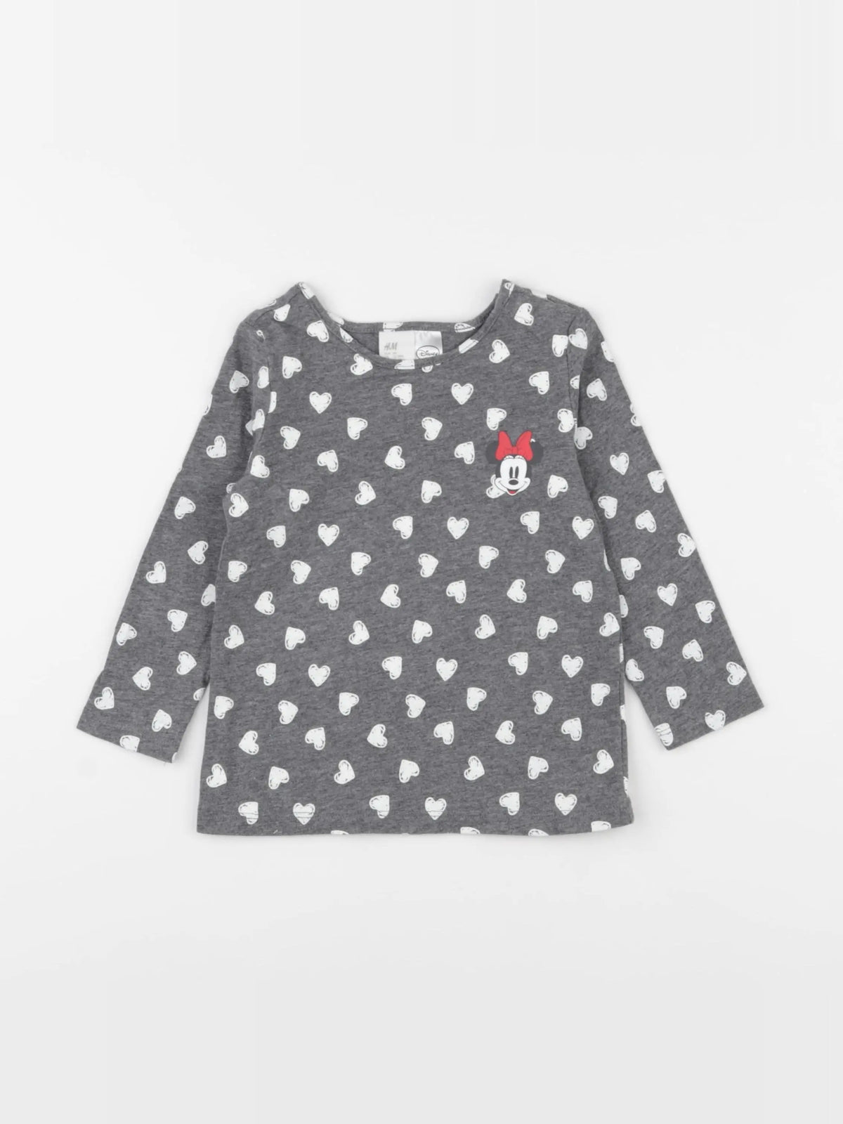H&M - robe gris - 12/18 mois