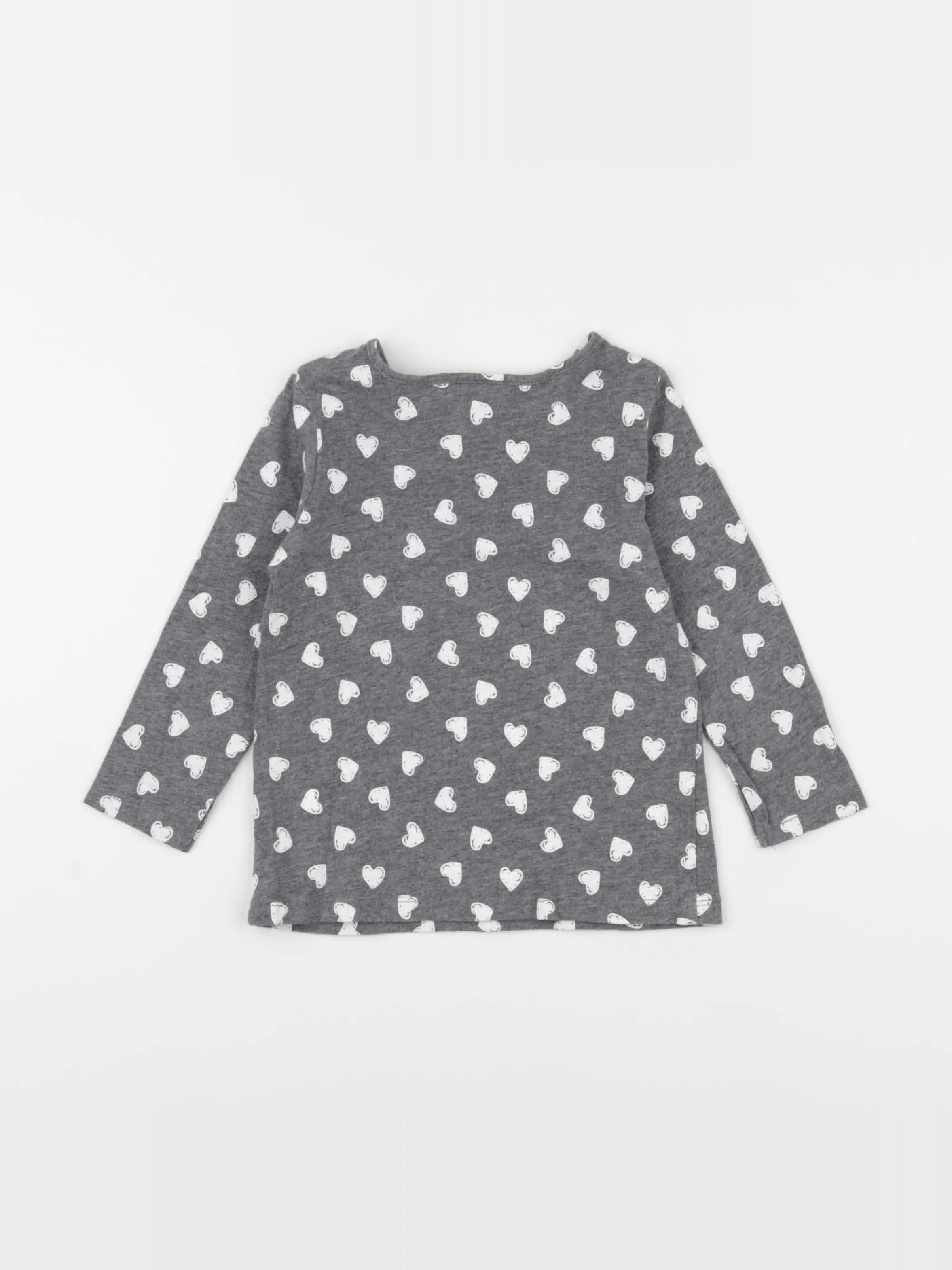 H&M - robe gris - 12/18 mois