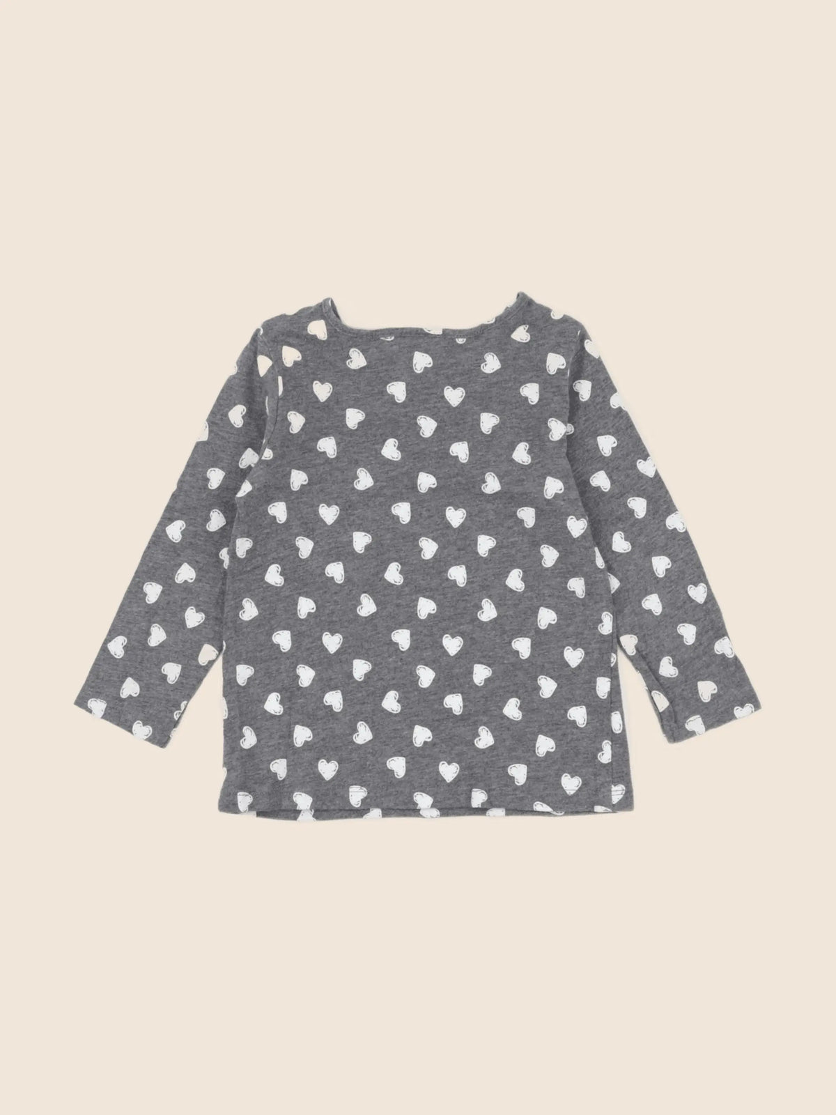 H&M - robe gris - 12/18 mois