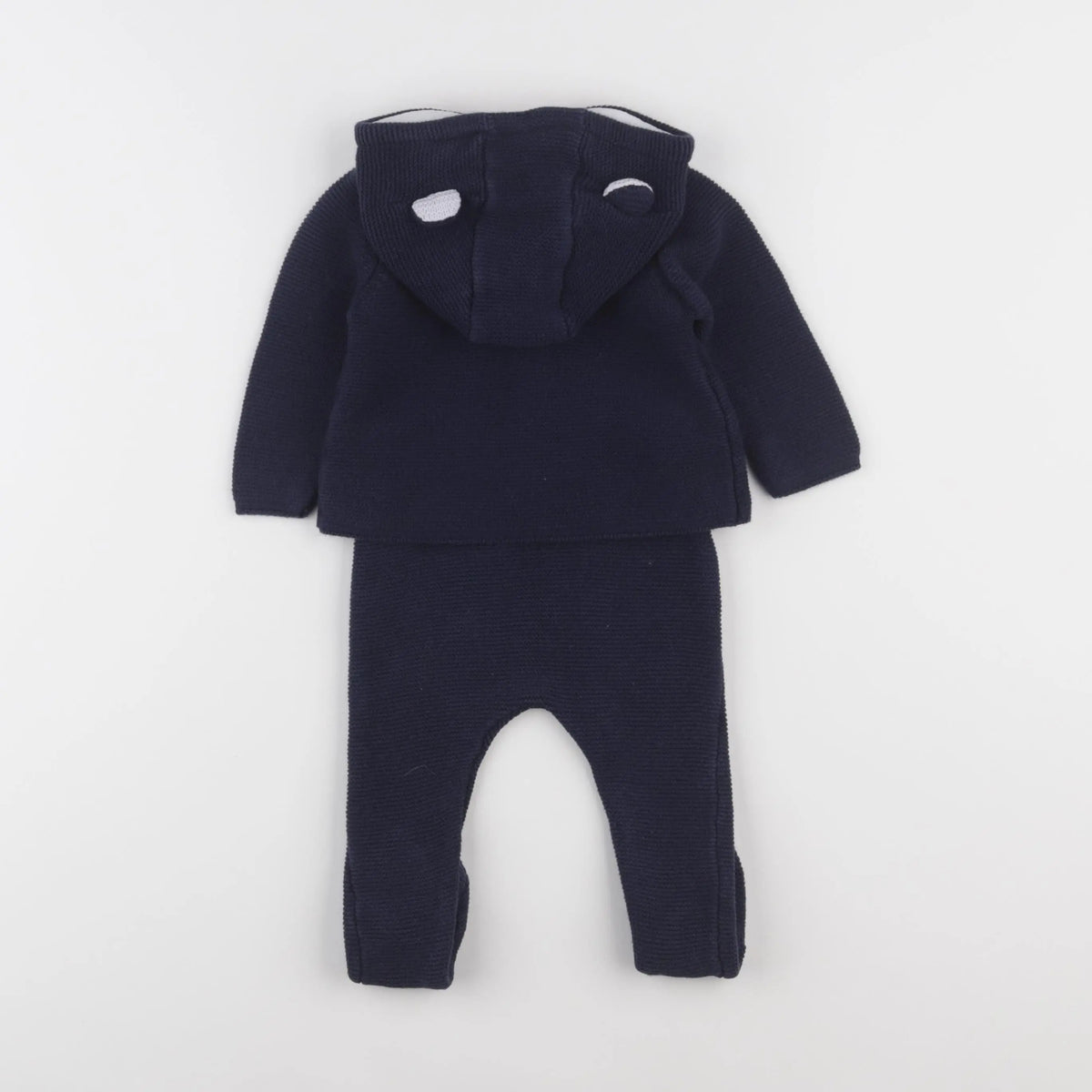 Vertbaudet - ensemble bleu - 9 mois