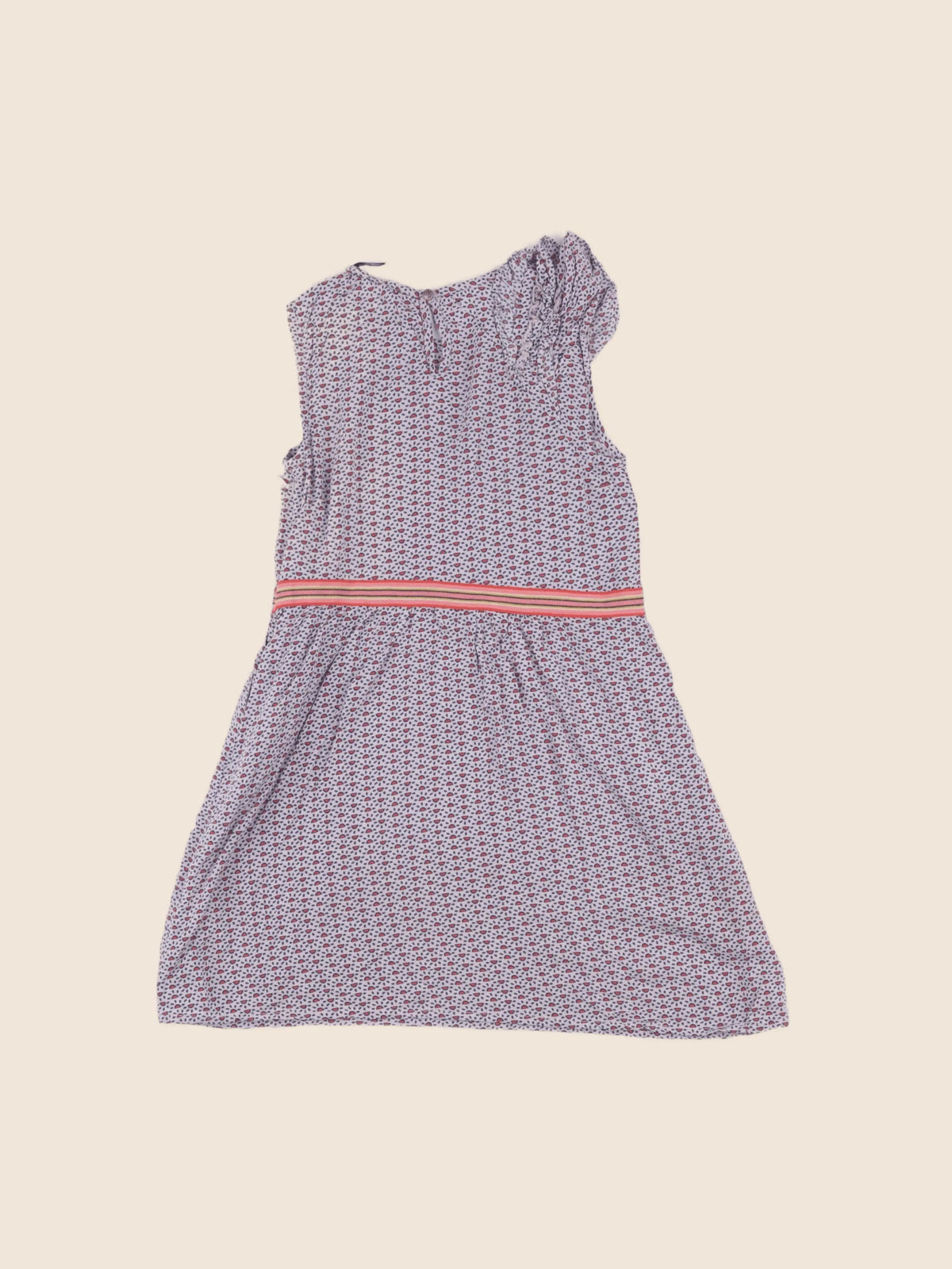 IKKS - robe bleu, rouge - 6 ans
