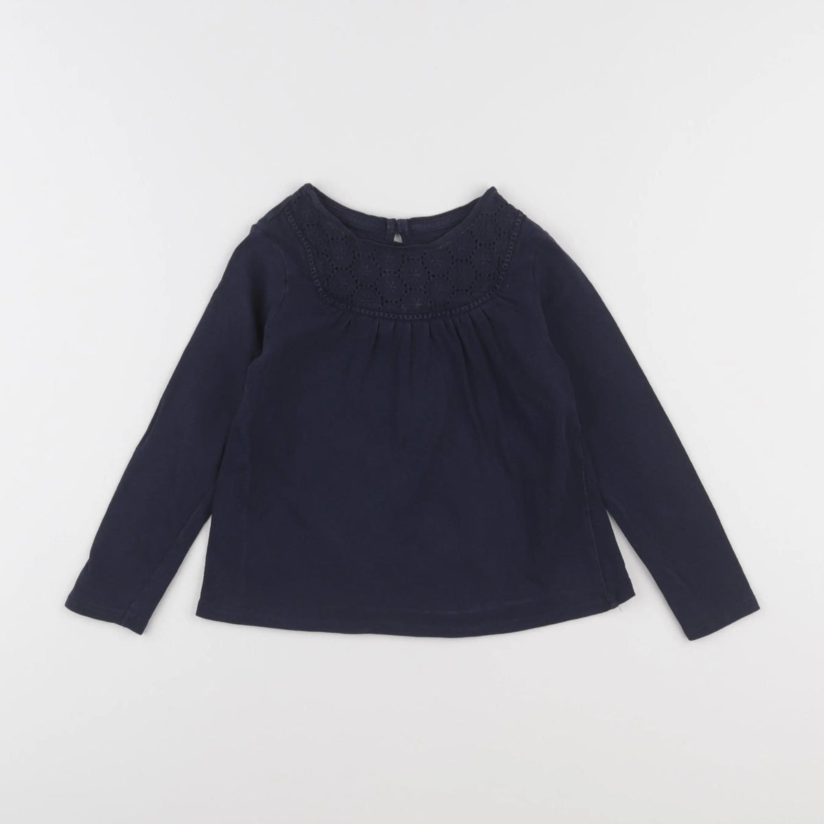 Vertbaudet - tee-shirt bleu - 5 ans