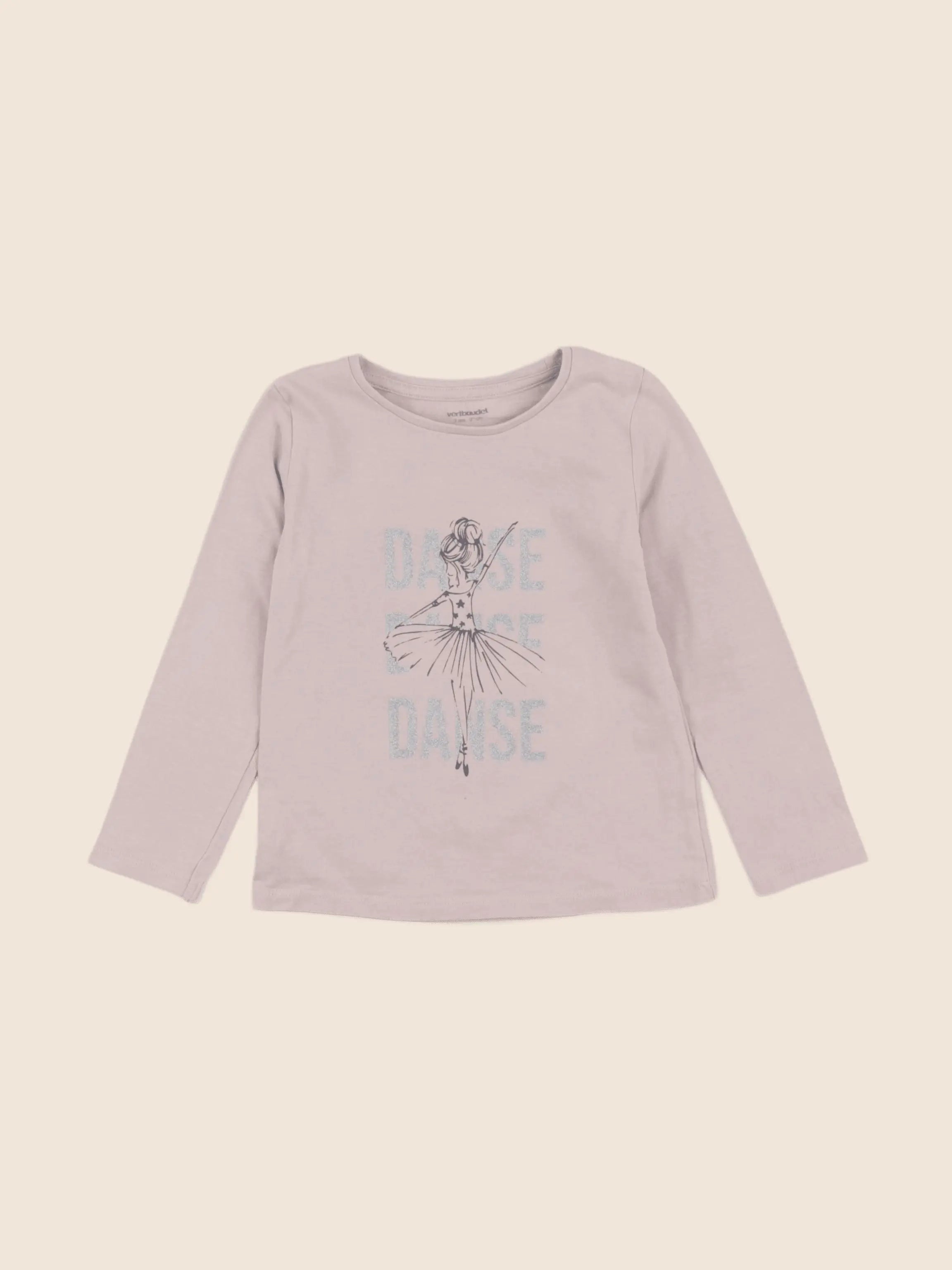Vertbaudet - tee-shirt rose - 3 ans