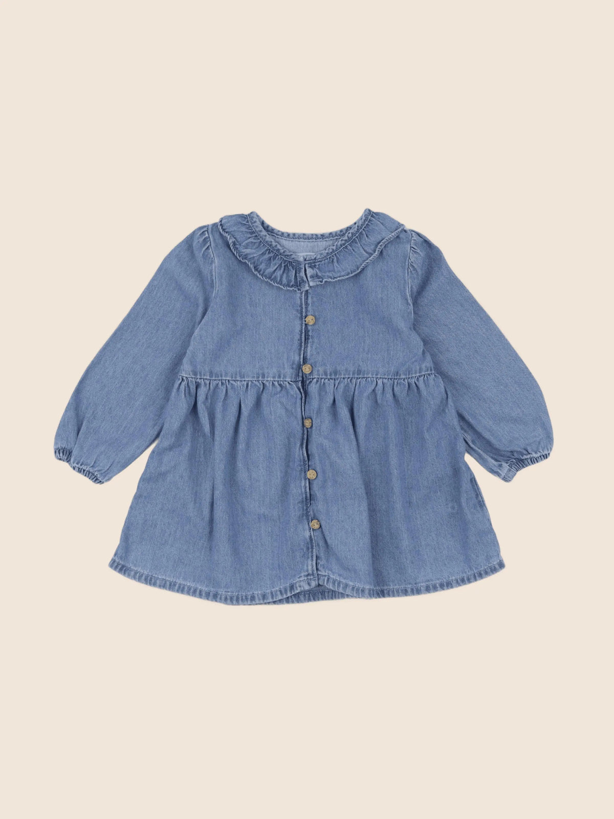 Vertbaudet - robe bleu - 24 mois