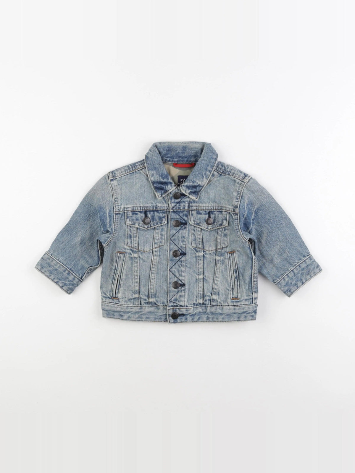 GAP - veste bleu - 12/18 mois
