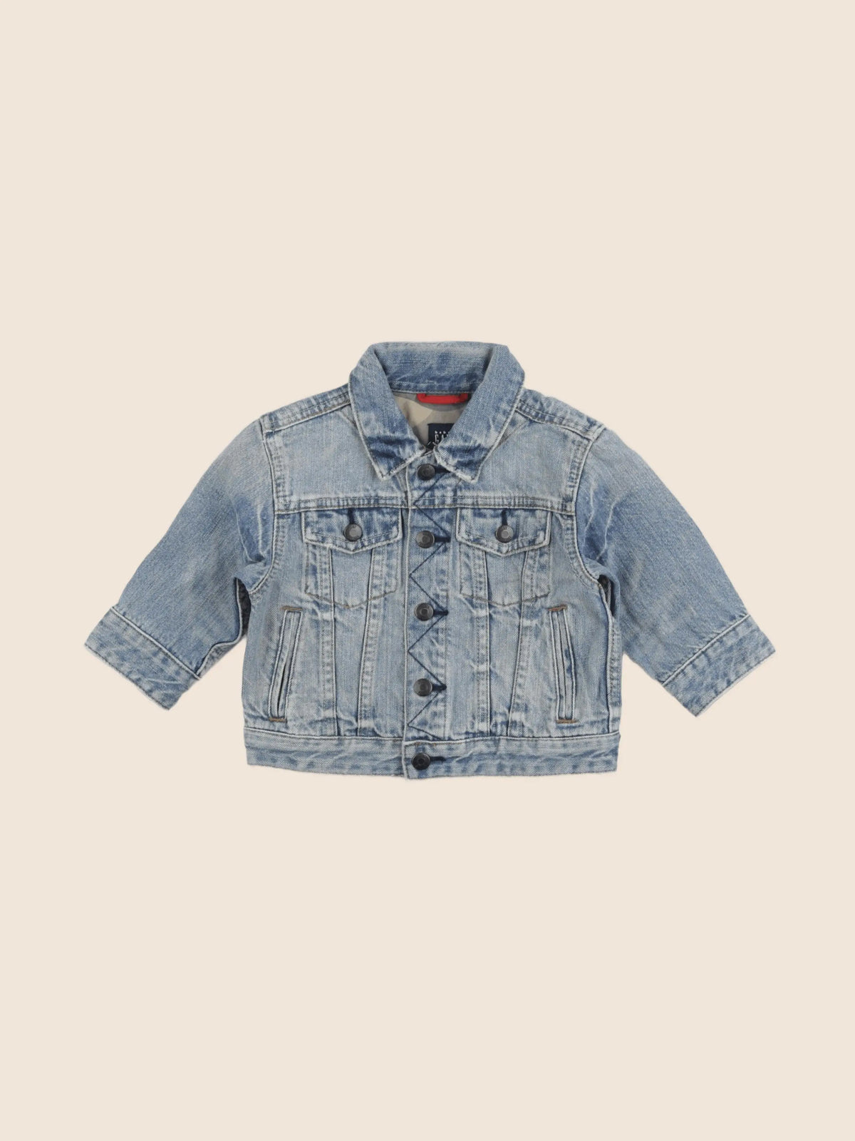 GAP - veste bleu - 12/18 mois
