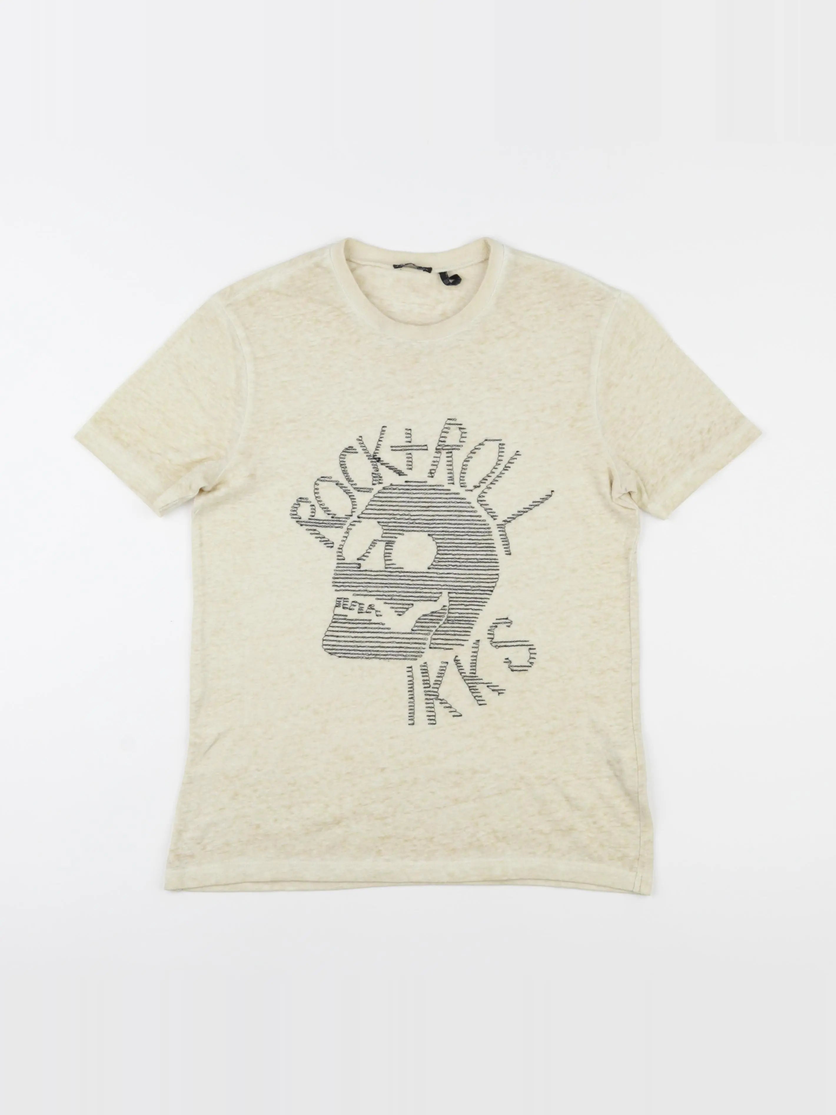 IKKS - tee-shirt jaune - 10 ans