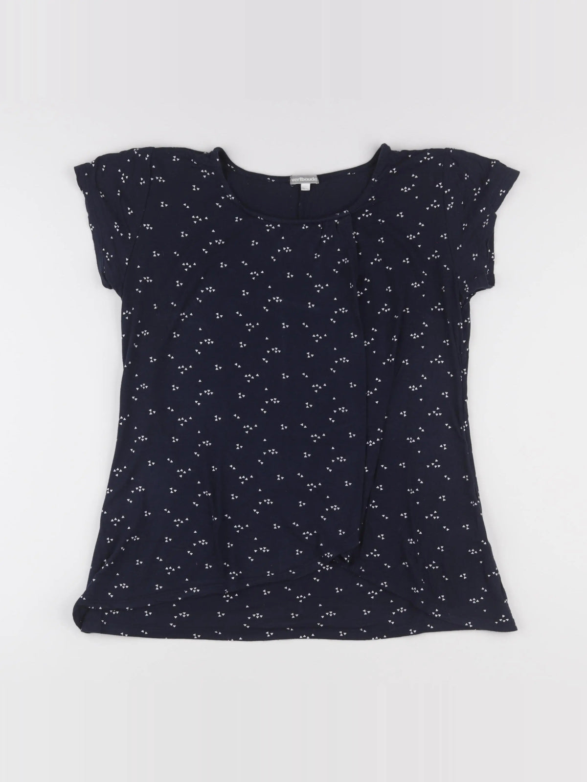 Vertbaudet - tee-shirt grossesse bleu - 34 à 36