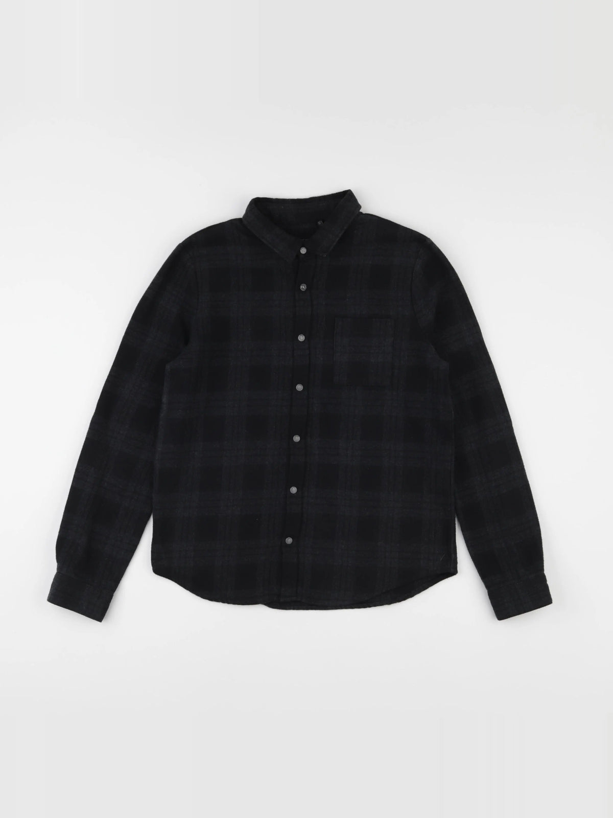 IKKS - chemise gris, noir - 12 ans