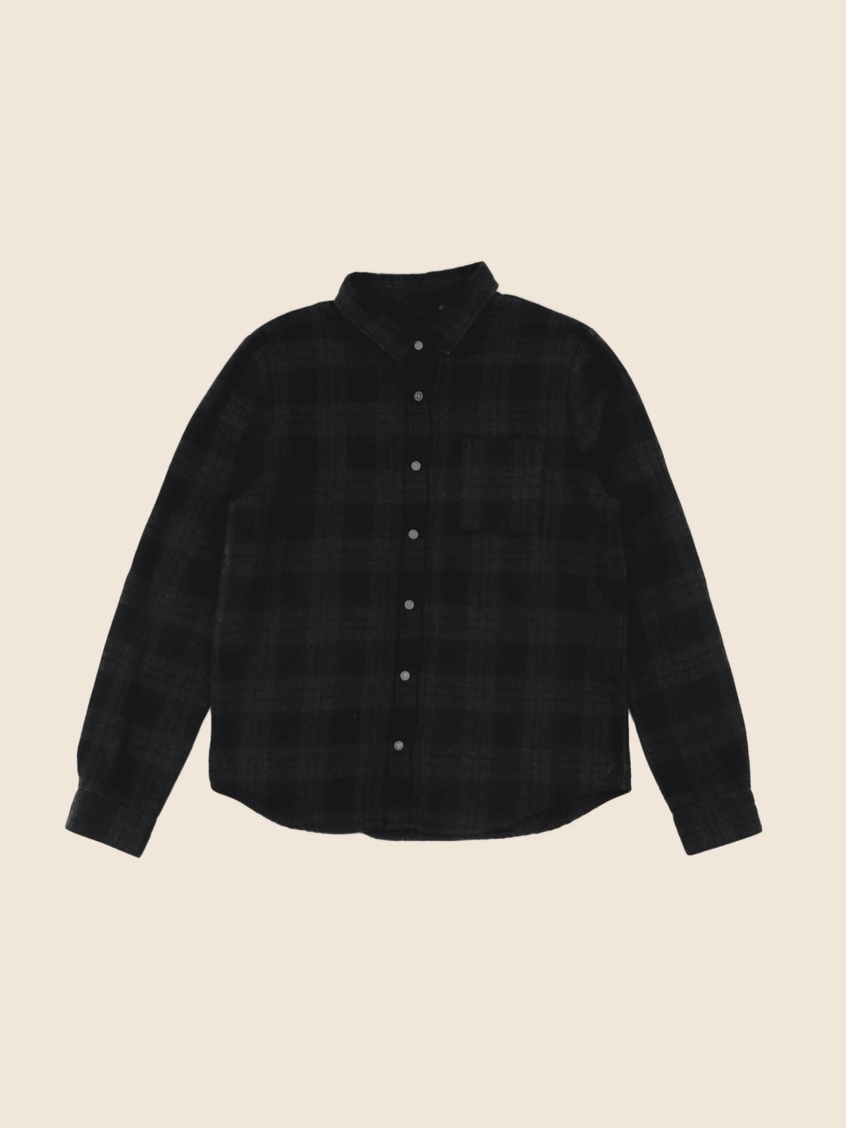 IKKS - chemise gris, noir - 12 ans