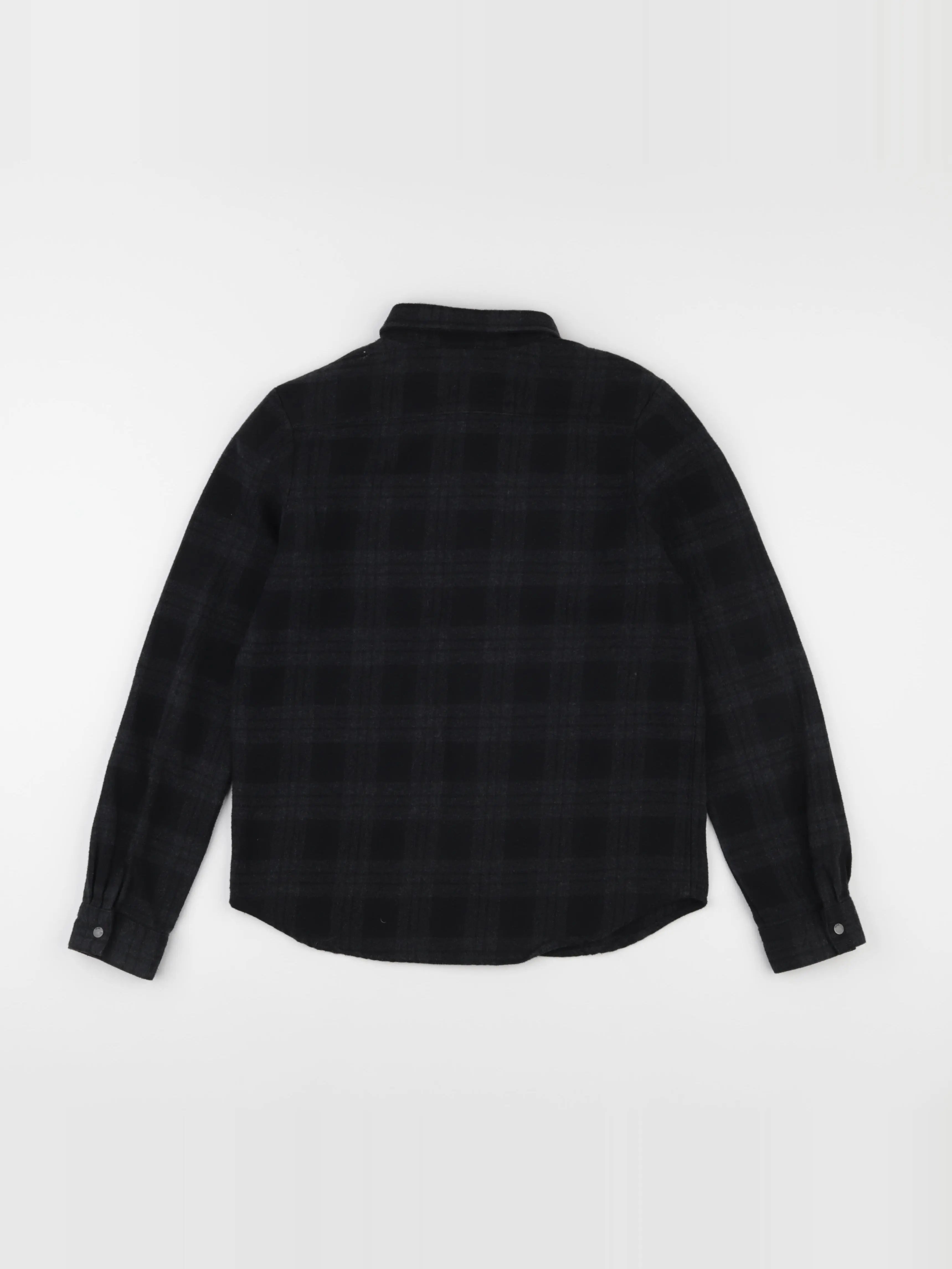IKKS - chemise gris, noir - 12 ans
