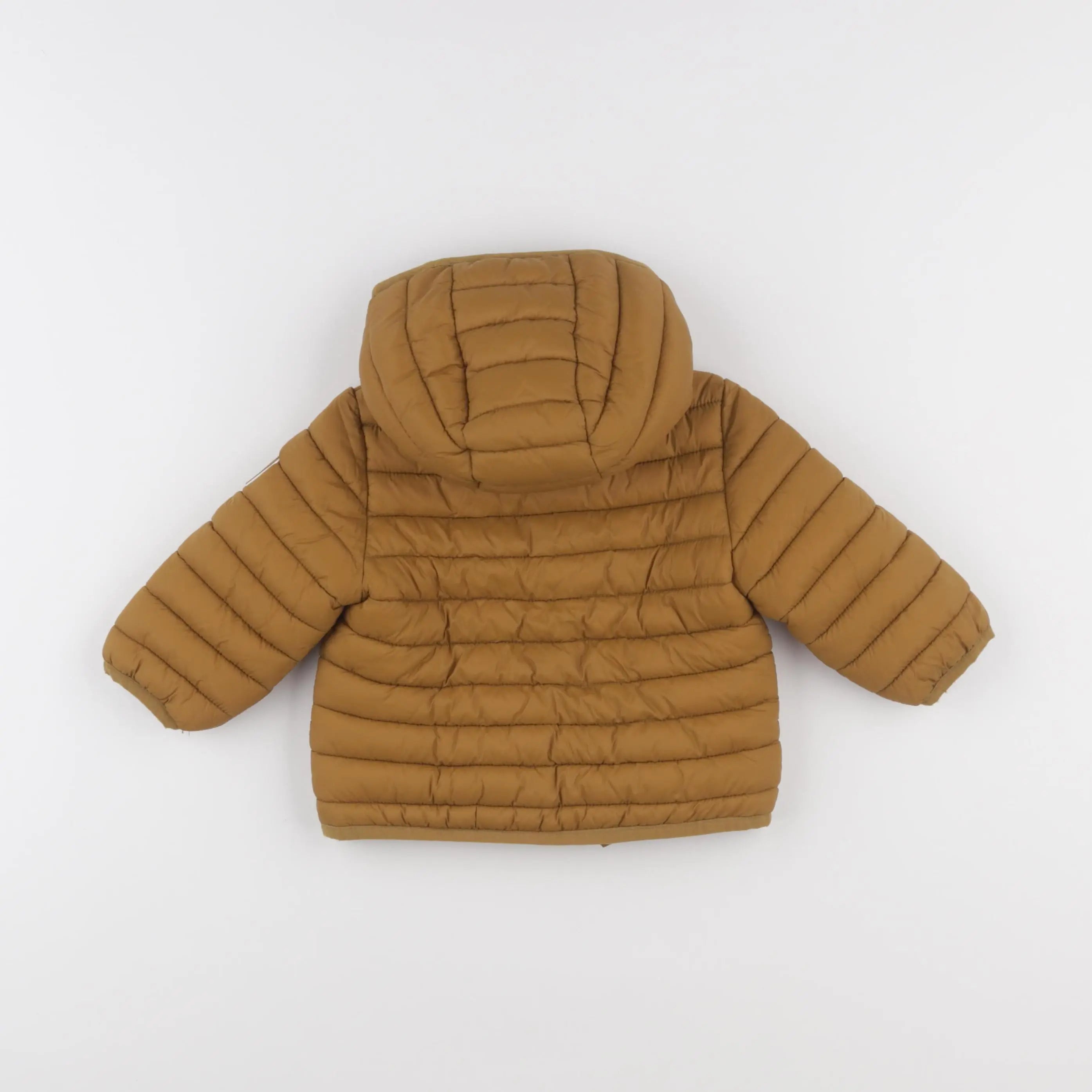 Vertbaudet - doudoune marron - 12 mois