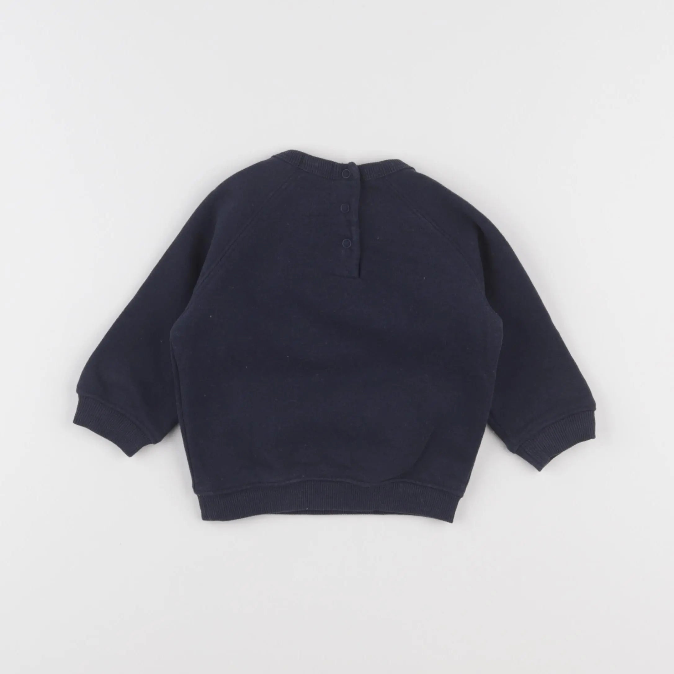 Vertbaudet - sweat bleu - 6 mois