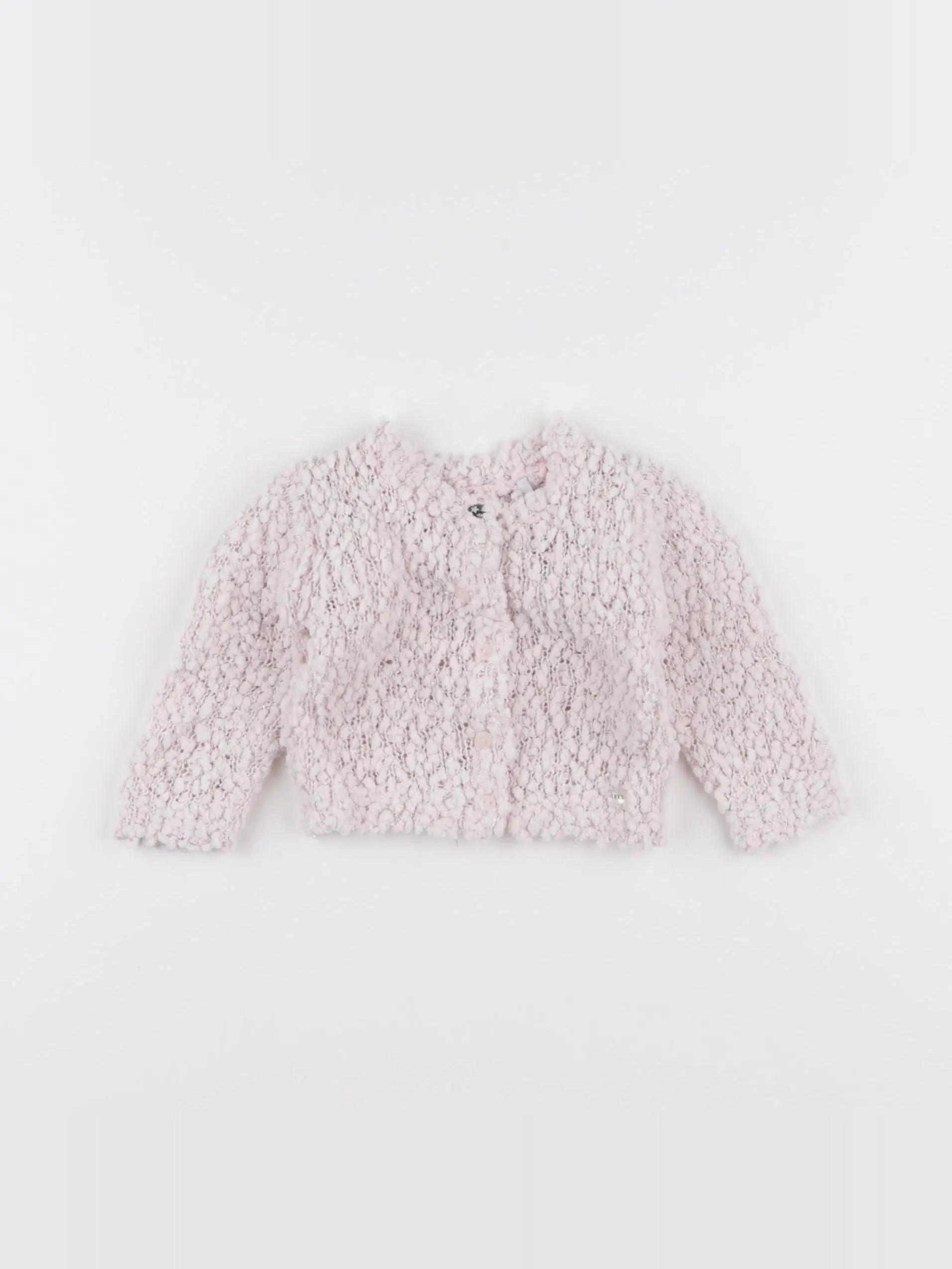 IKKS - gilet rose - 3 mois