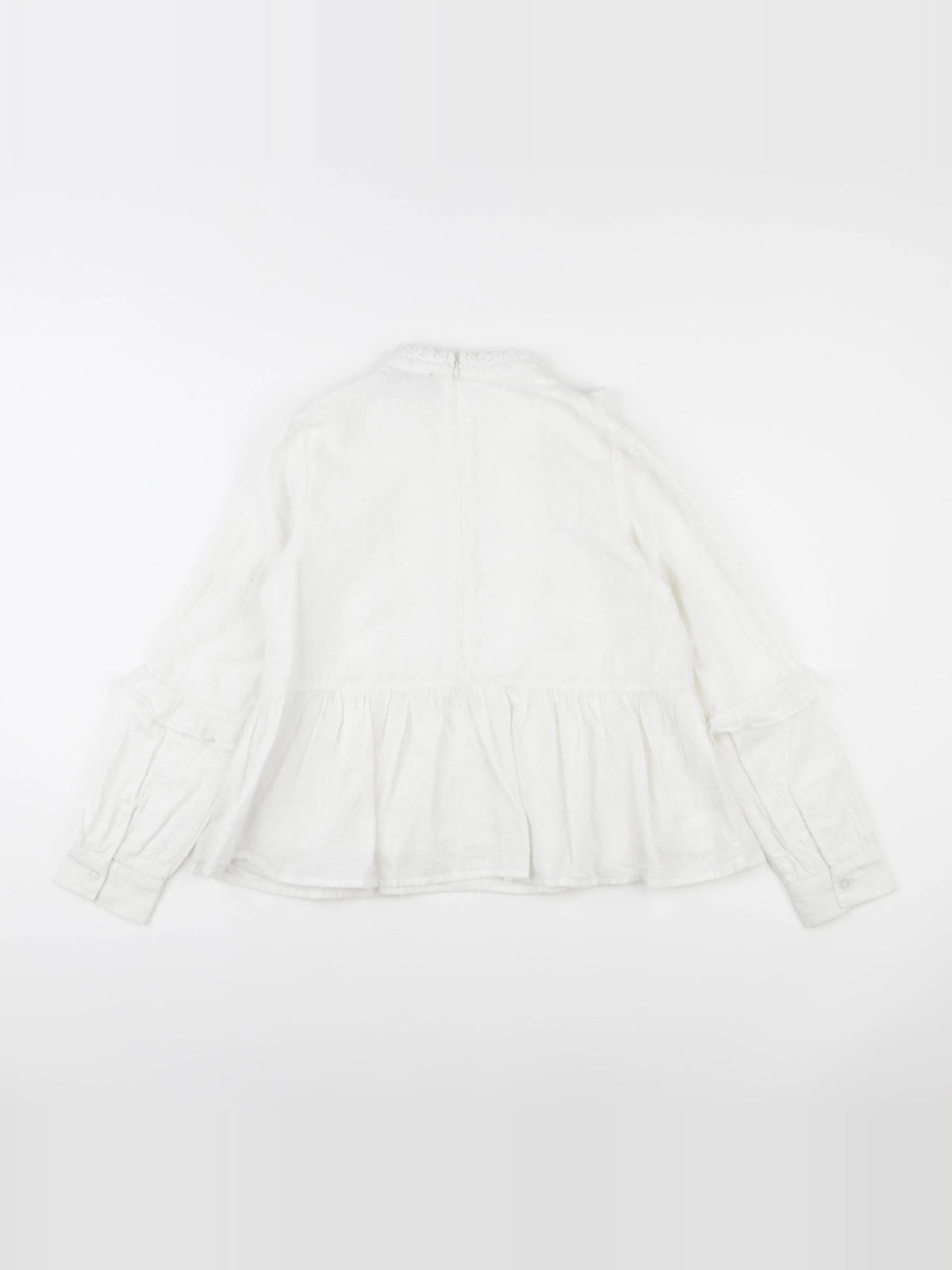 IKKS - blouse blanc - 10 ans