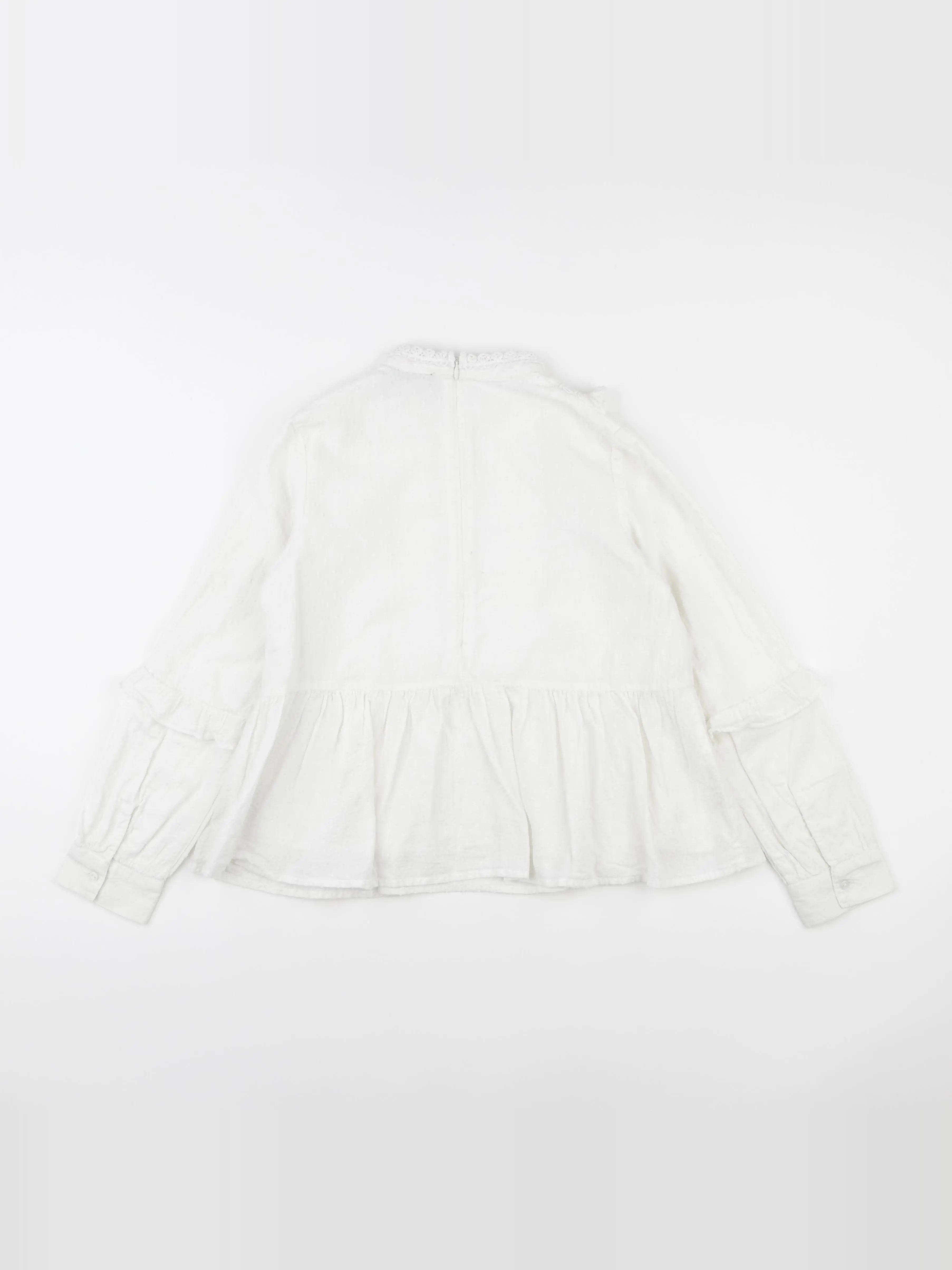 IKKS - blouse blanc - 10 ans