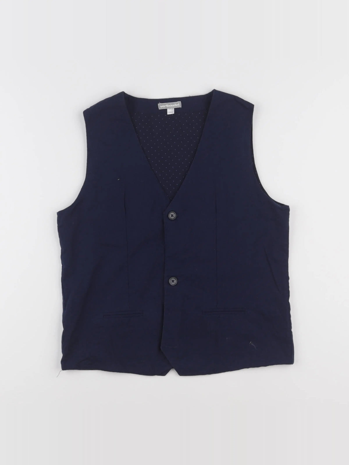 Vertbaudet - gilet bleu - 12 ans