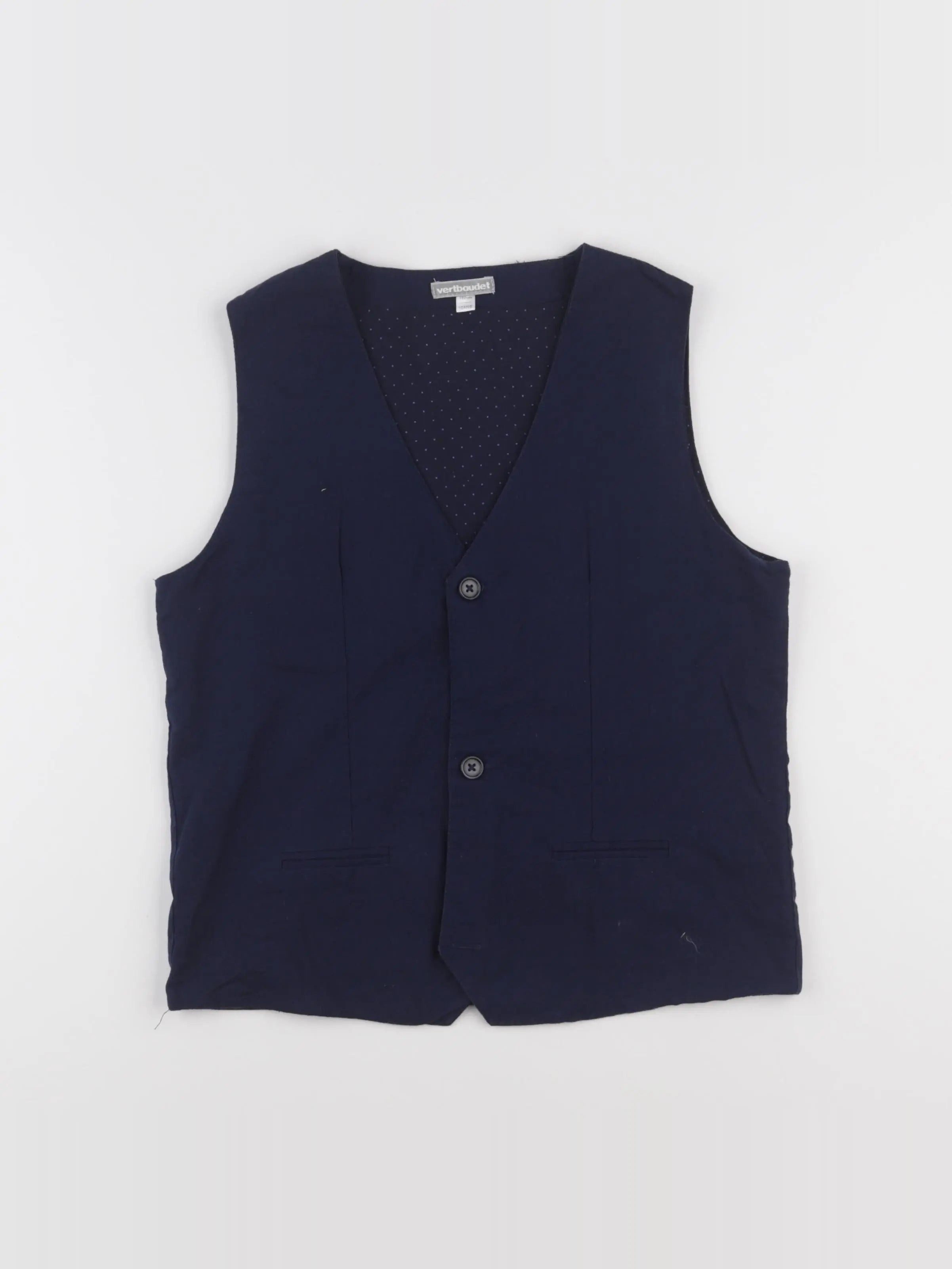 Vertbaudet - gilet bleu - 12 ans