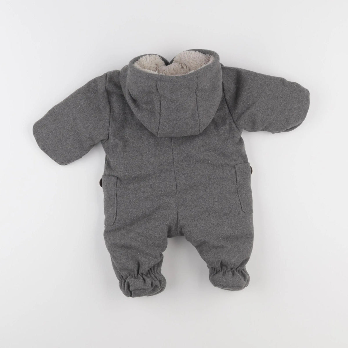 La Redoute - combi-pilote gris - 1 mois