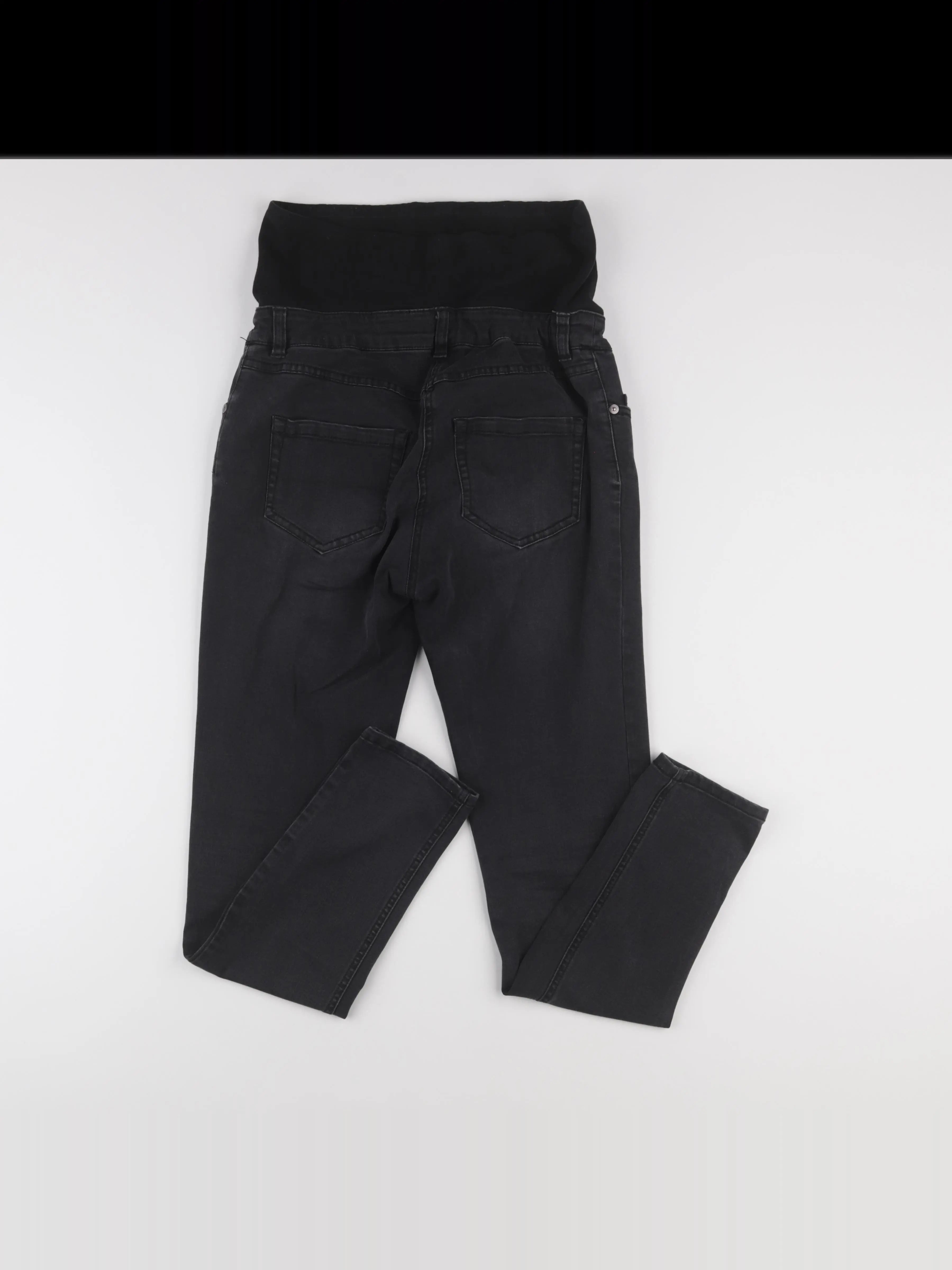 Vertbaudet - jean grossesse gris - 38