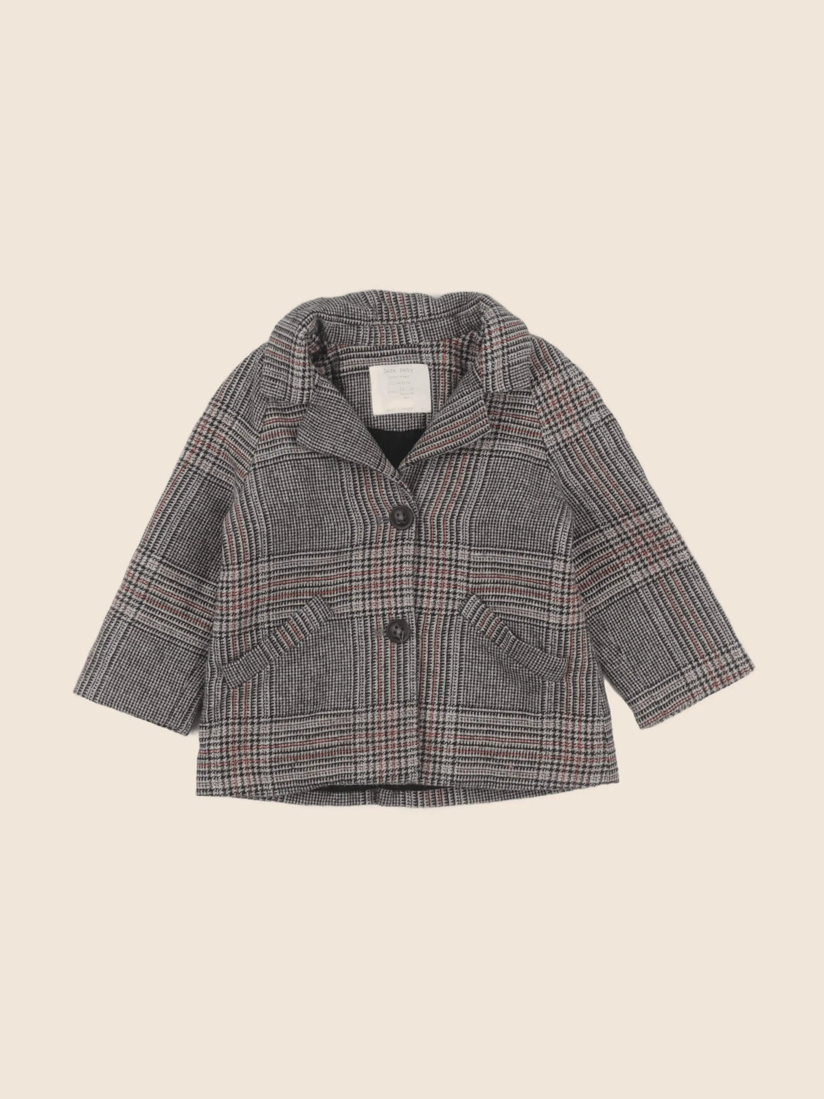 Zara - veste marron - 12/18 mois