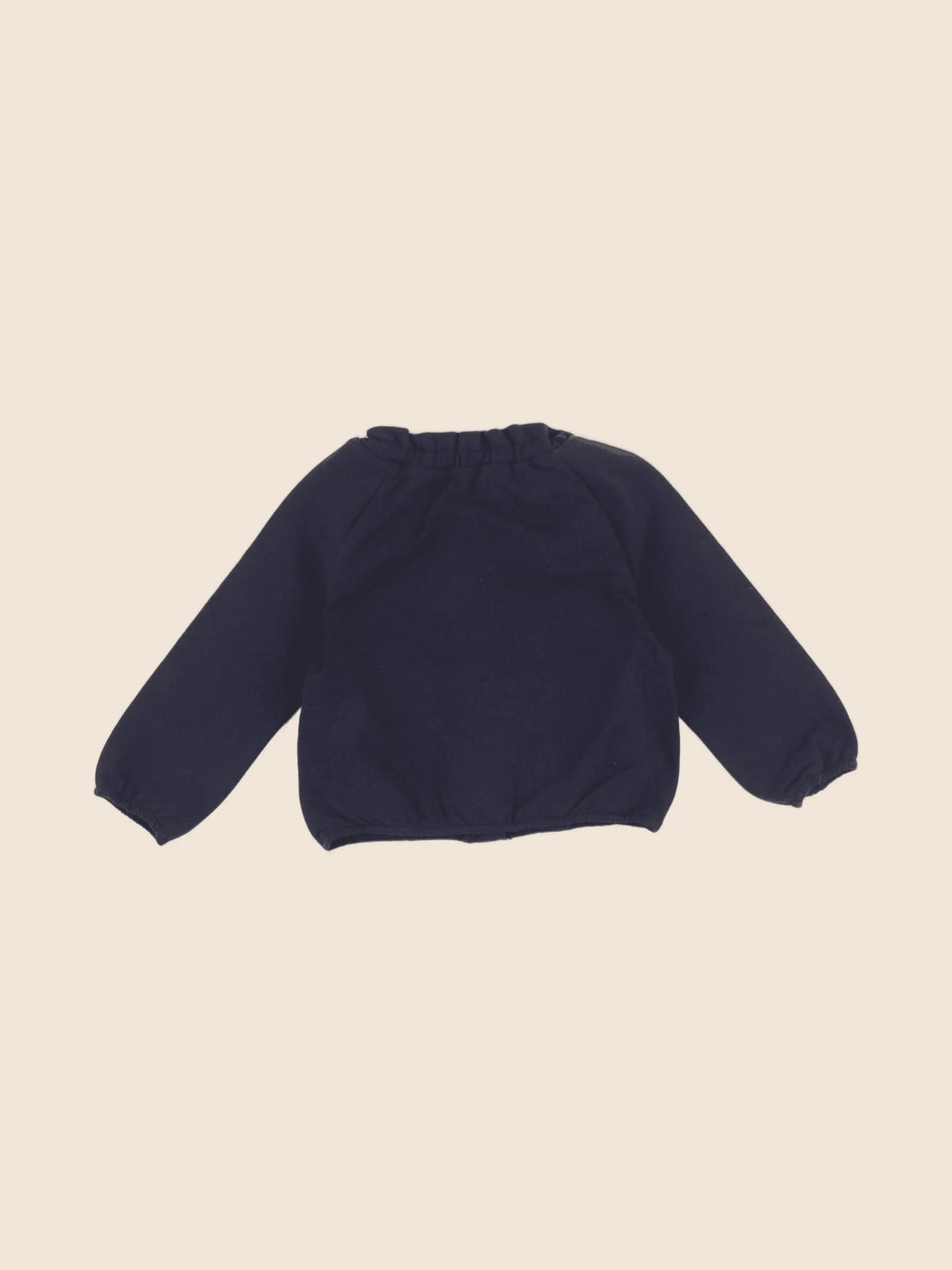 IKKS - sweat bleu - 12 mois