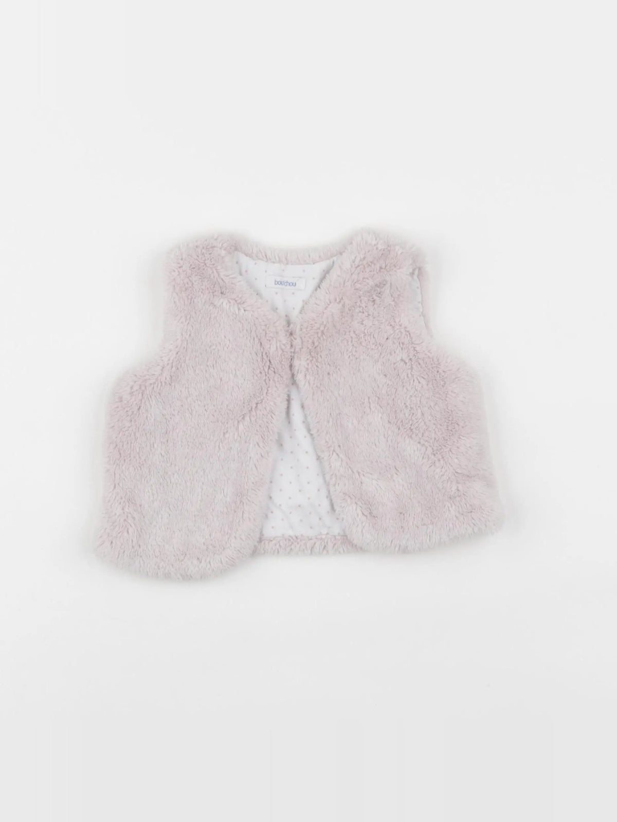 Boutchou - gilet rose - 6 mois