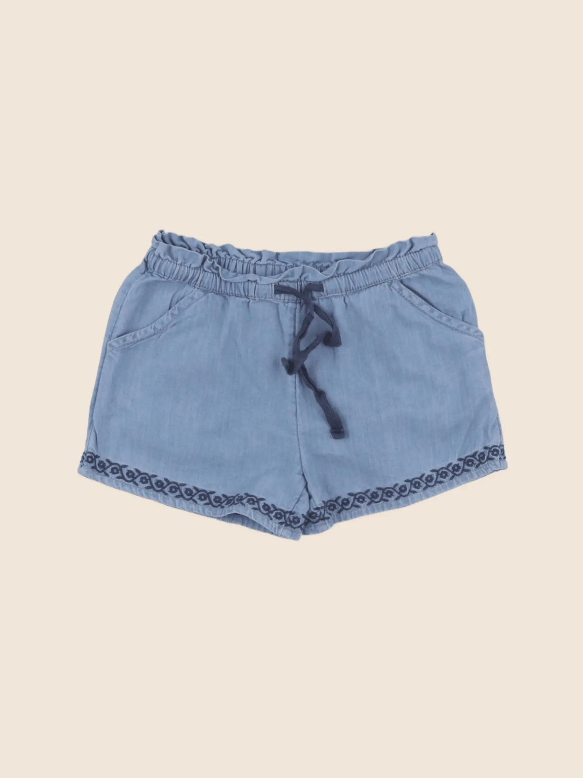 Boutchou - short bleu - 12 mois
