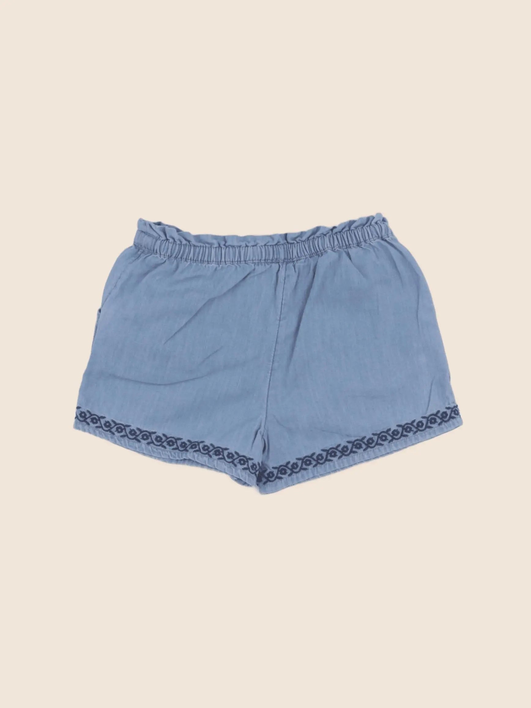 Boutchou - short bleu - 12 mois