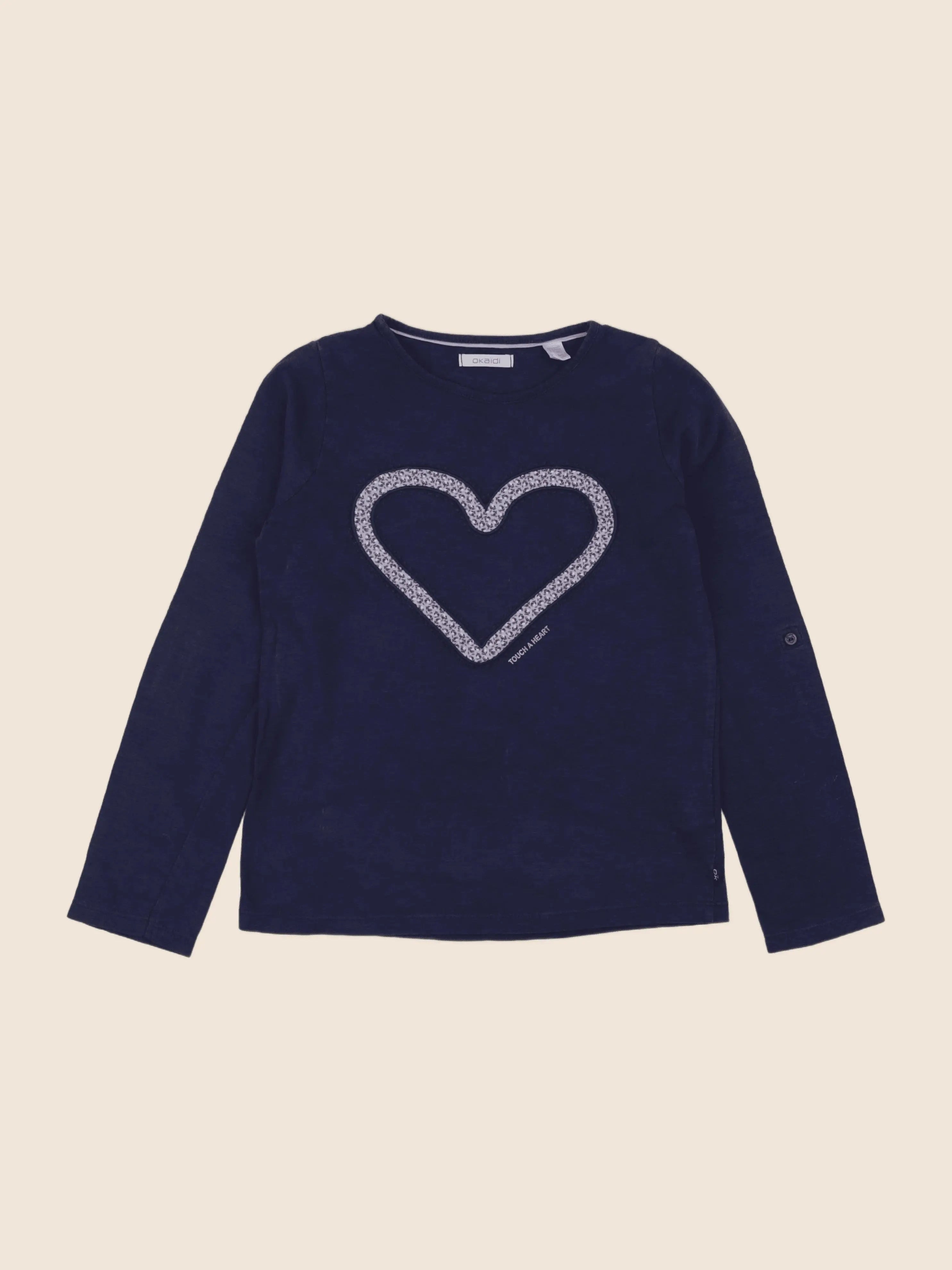 Okaidi - tee-shirt bleu - 10 ans