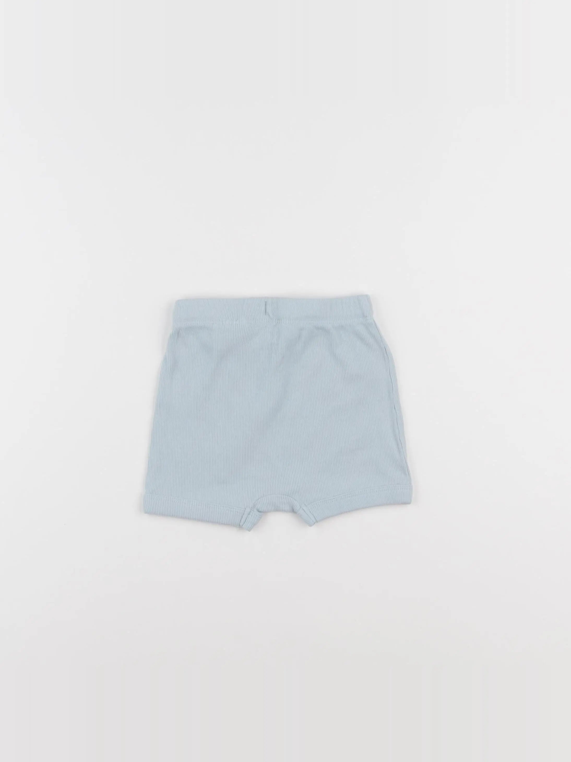 H&M - short bleu - 9/12 mois