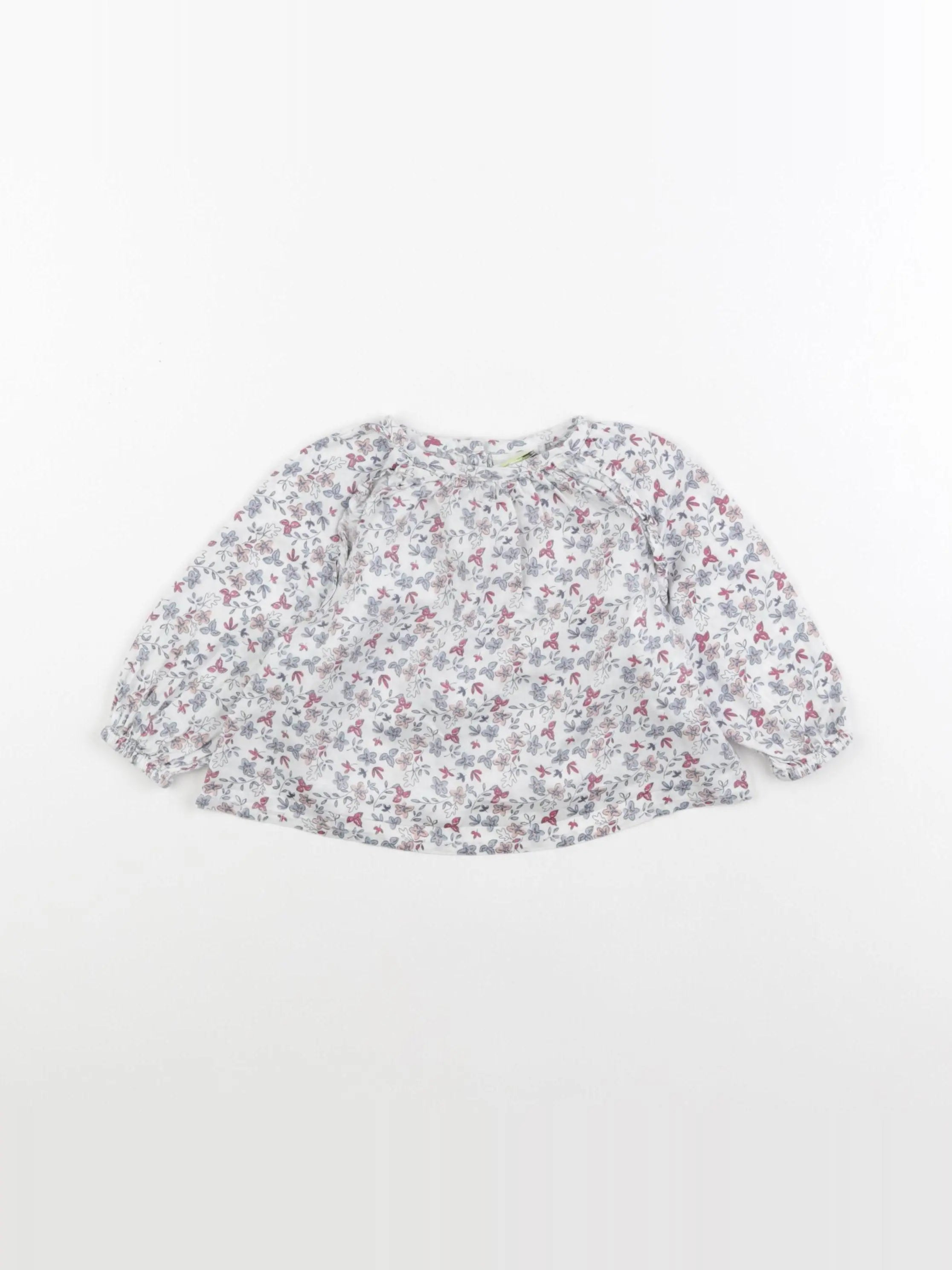 Tape à l'oeil - blouse blanc - 6 mois