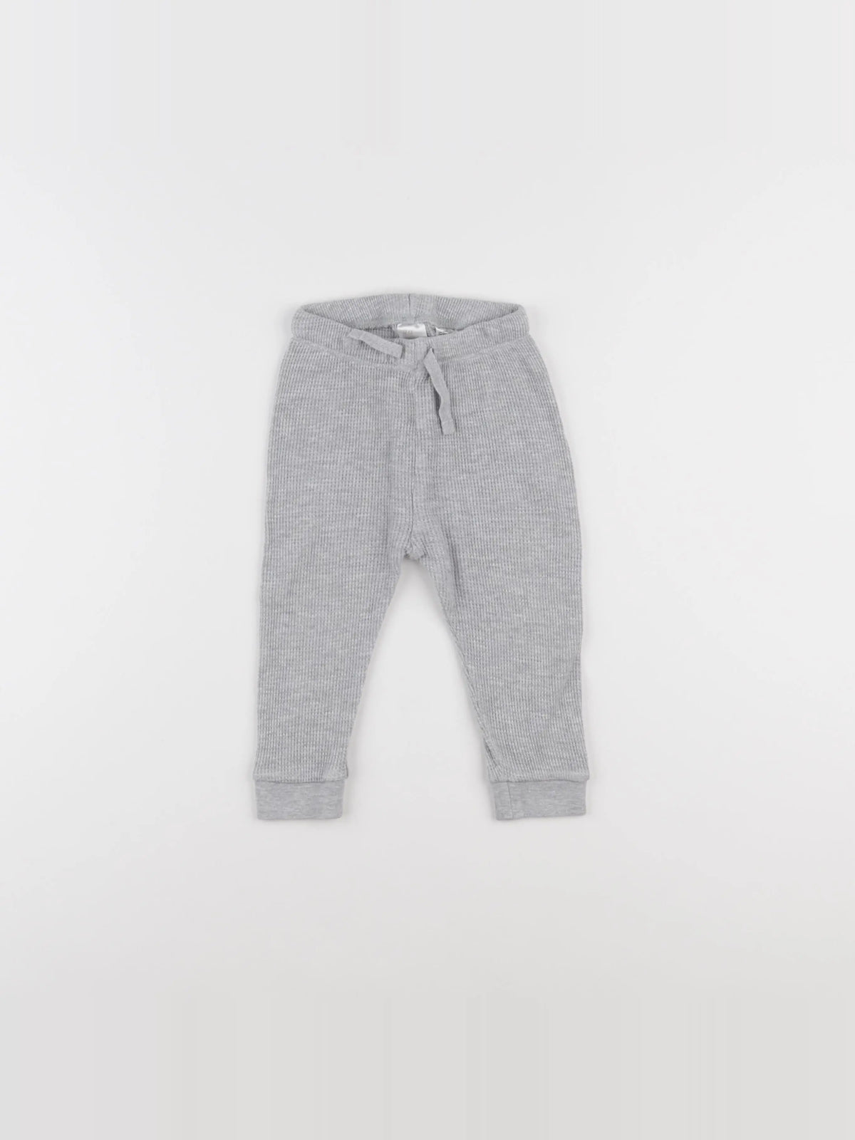 H&M - pantalon gris - 9/12 mois