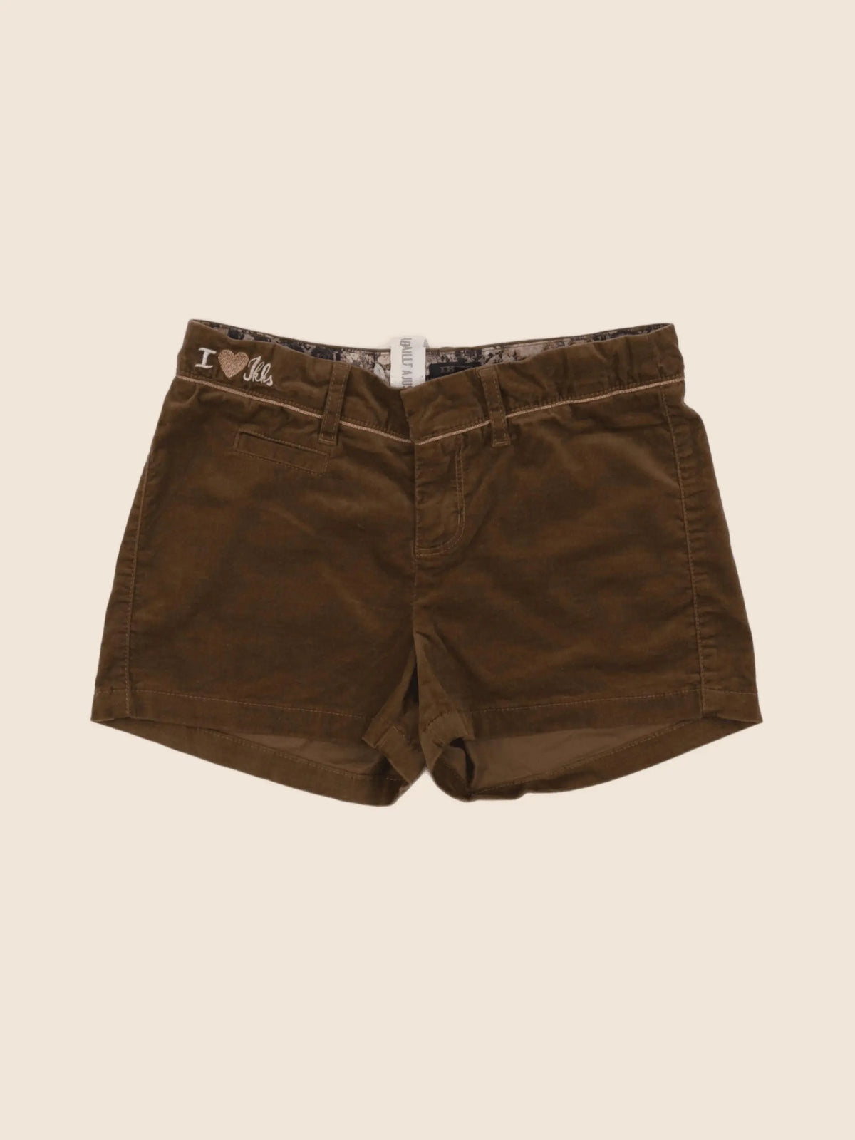 IKKS - short marron - 10 ans