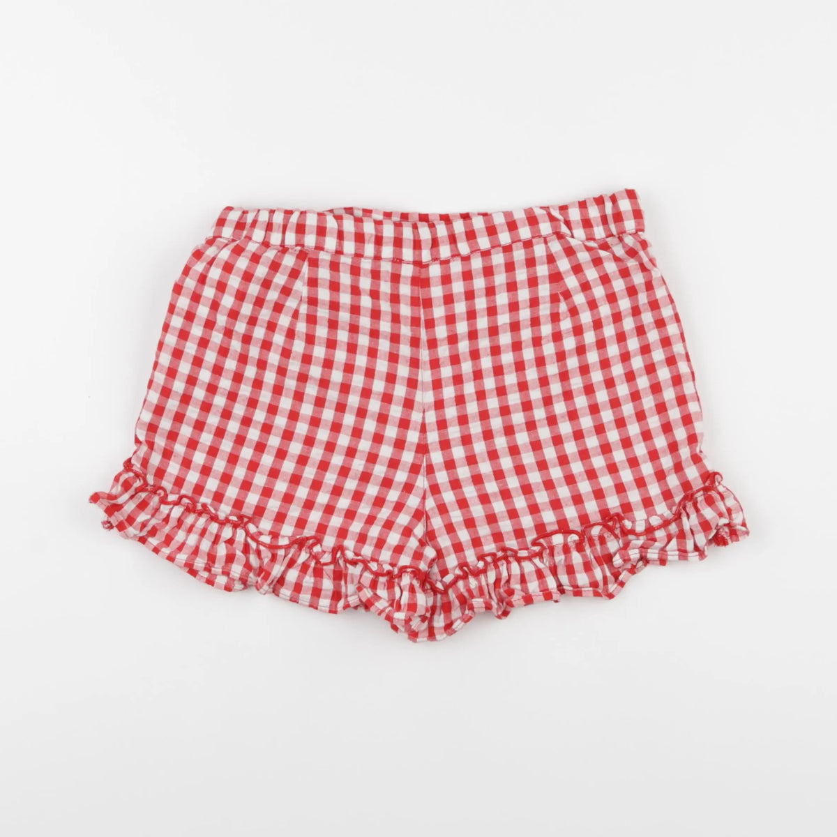 Vertbaudet - short rouge - 8 ans