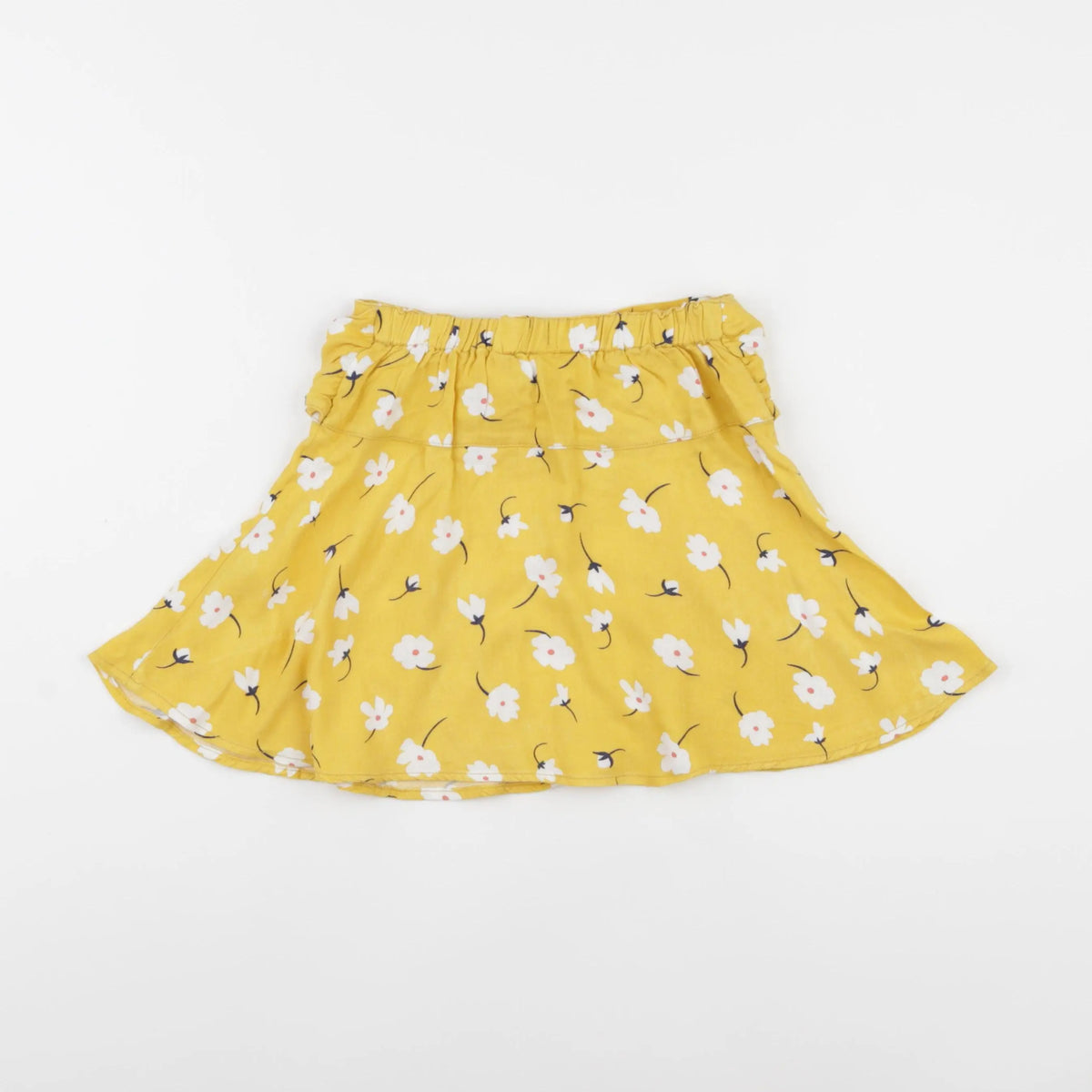 Vertbaudet - jupe jaune - 6 ans