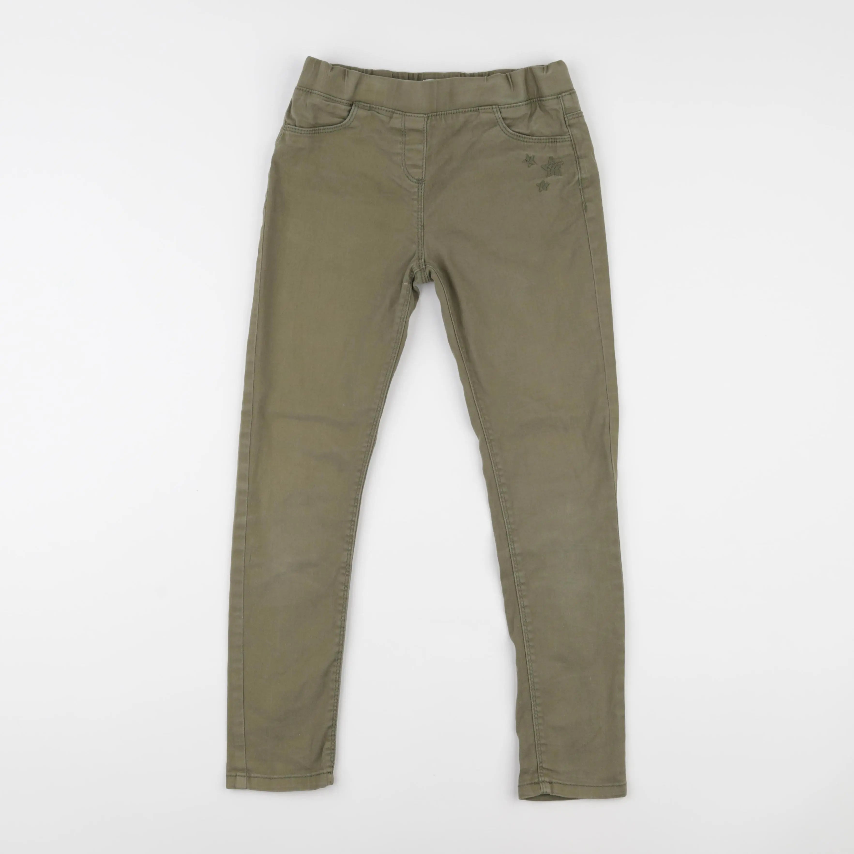 Vertbaudet - jegging vert - 9 ans