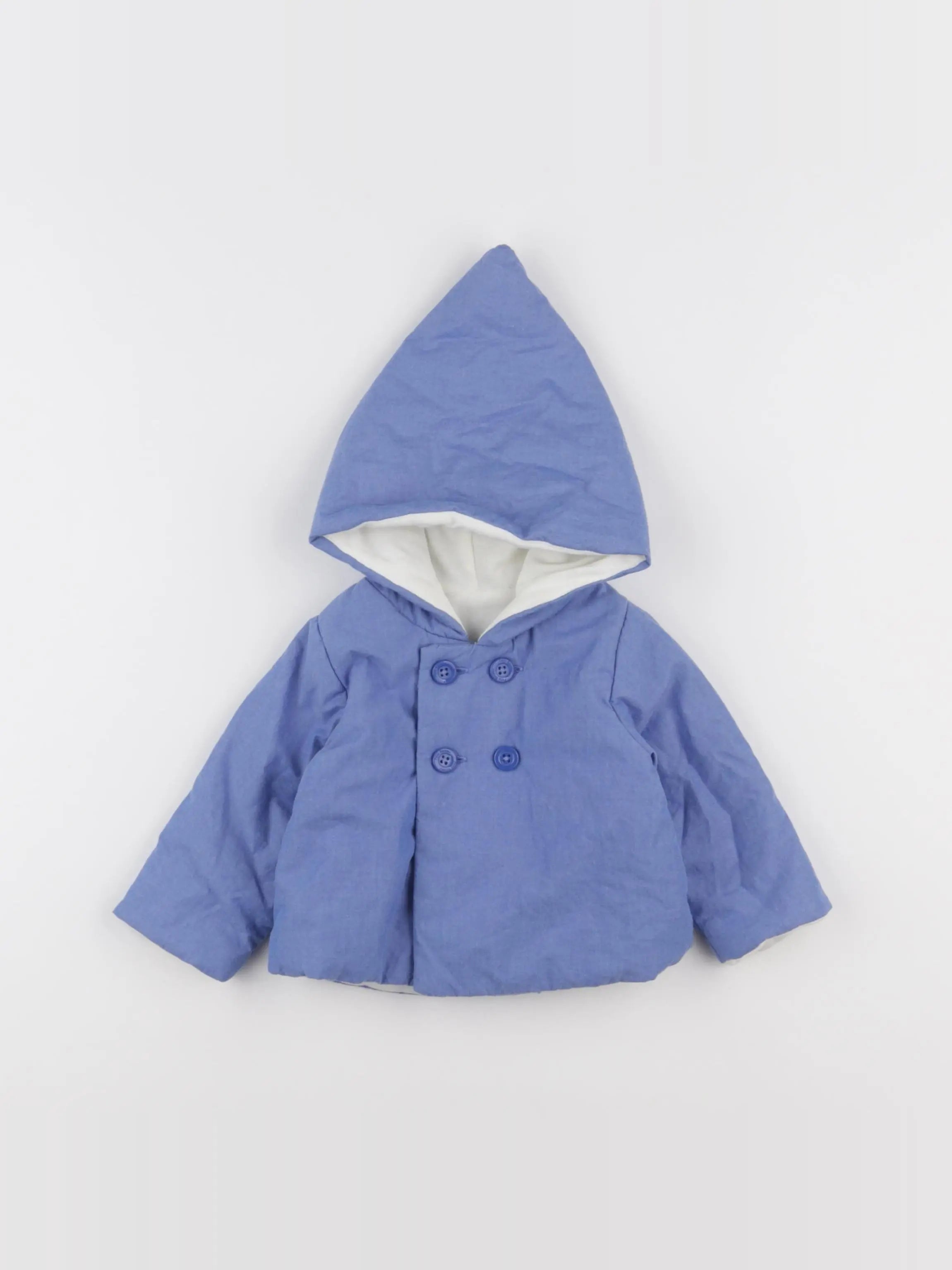 Petit Bateau - veste bleu - 6 mois